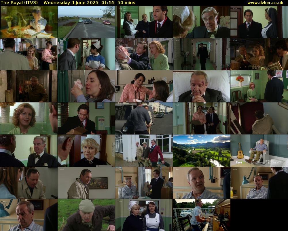 The Royal (ITV3) Wednesday 4 June 2025 01:55 - 02:45