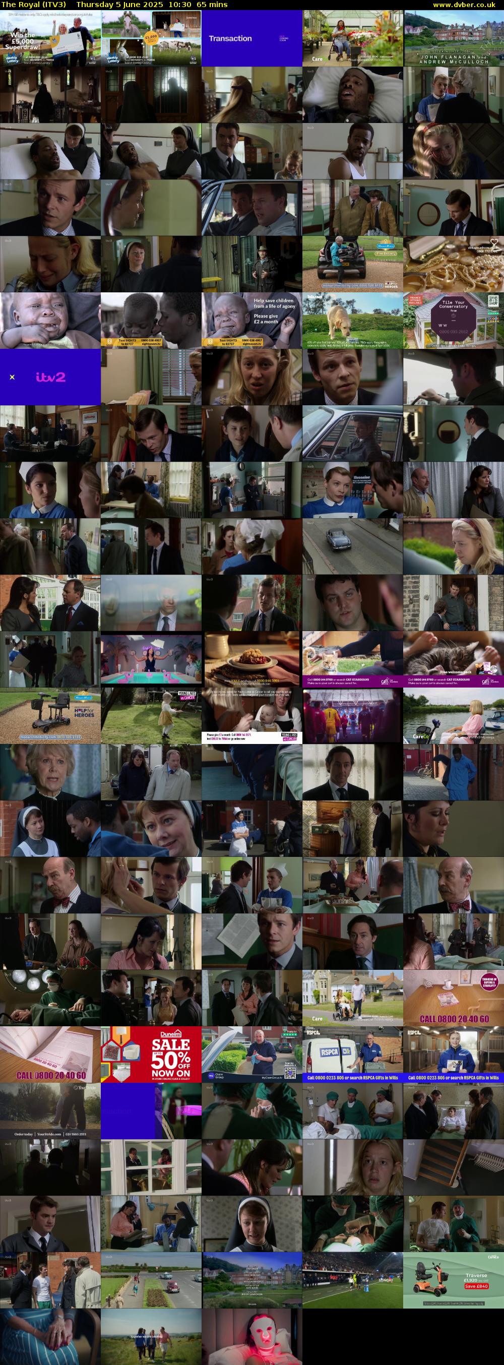 The Royal (ITV3) Thursday 5 June 2025 10:30 - 11:35