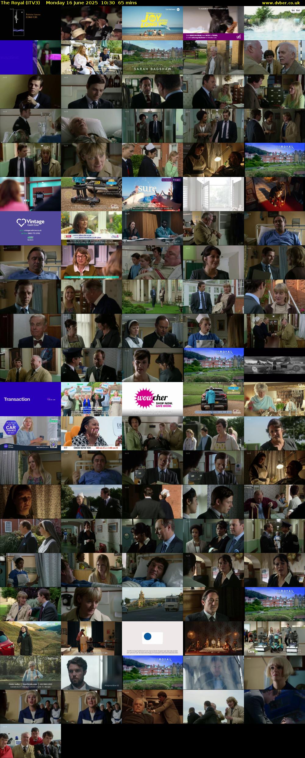 The Royal (ITV3) Monday 16 June 2025 10:30 - 11:35