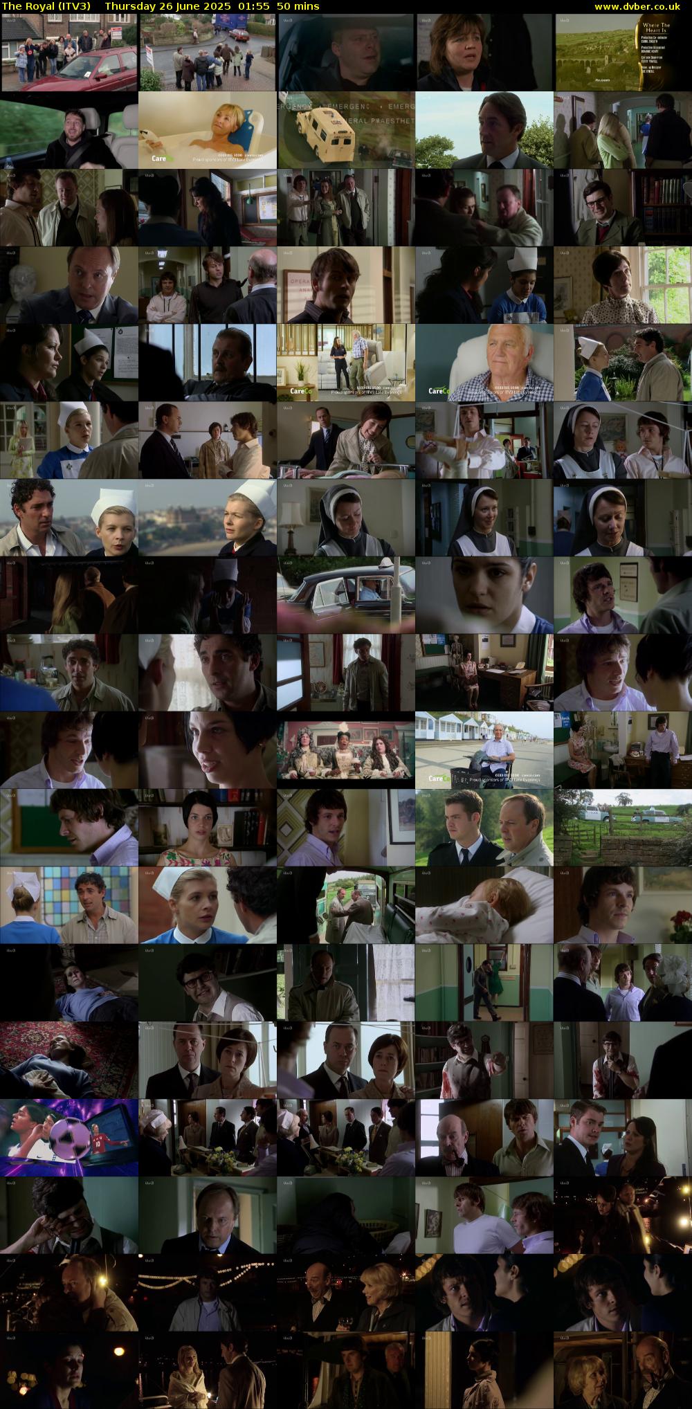 The Royal (ITV3) Thursday 26 June 2025 01:55 - 02:45