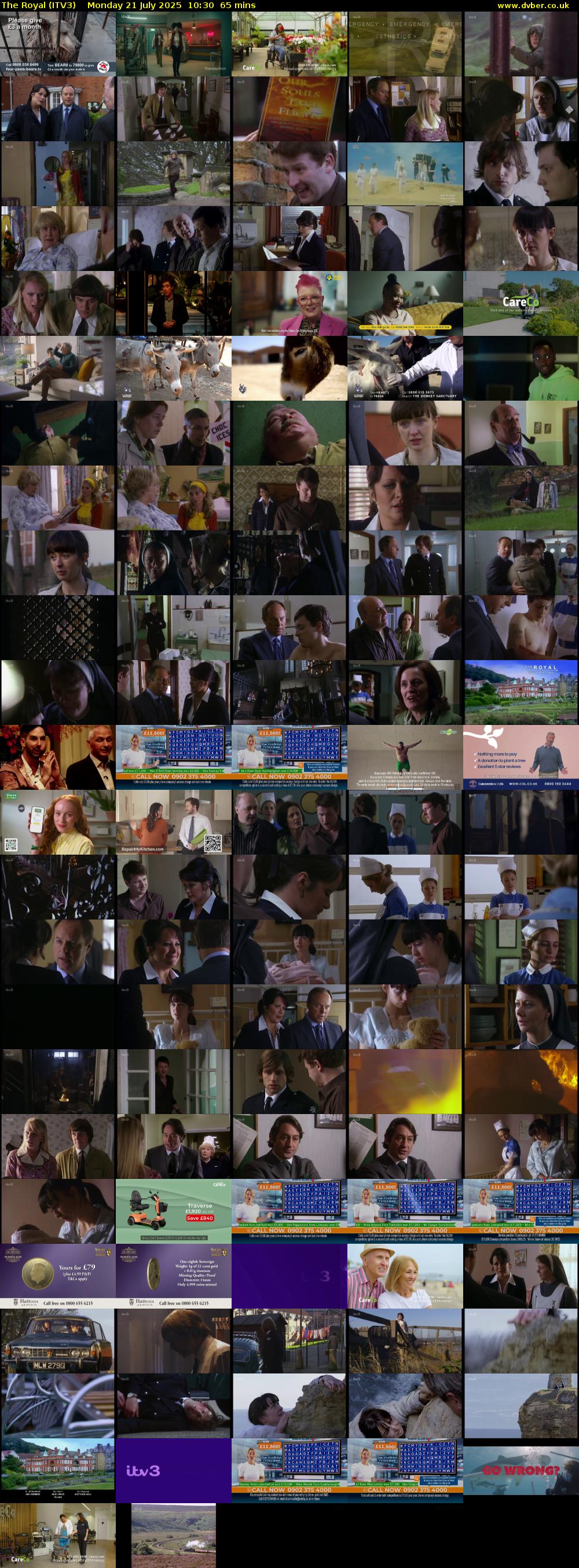 The Royal (ITV3) Monday 21 July 2025 10:30 - 11:35