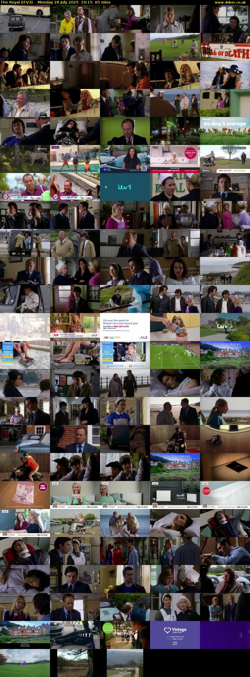 The Royal (ITV3) Monday 28 July 2025 10:15 - 11:20