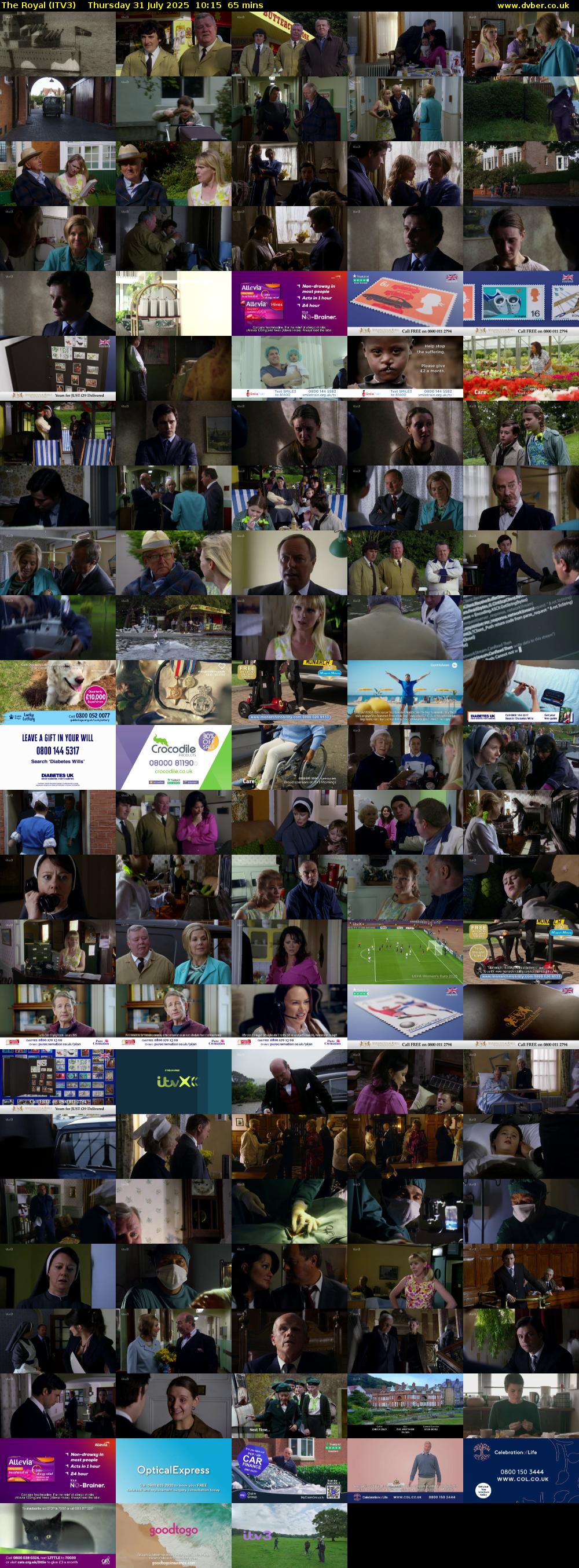 The Royal (ITV3) Thursday 31 July 2025 10:15 - 11:20