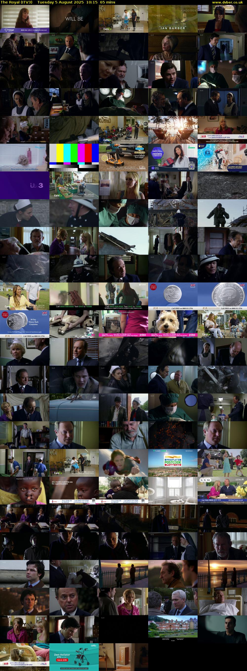 The Royal (ITV3) Tuesday 5 August 2025 10:15 - 11:20