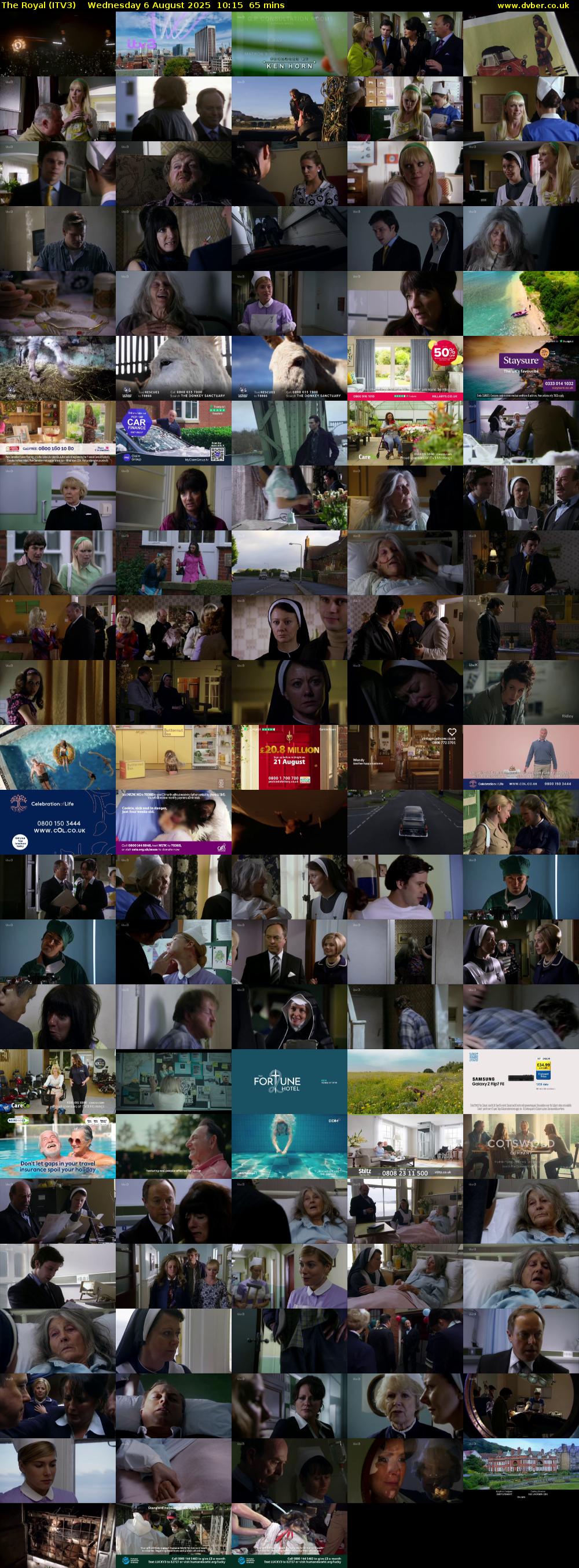 The Royal (ITV3) Wednesday 6 August 2025 10:15 - 11:20