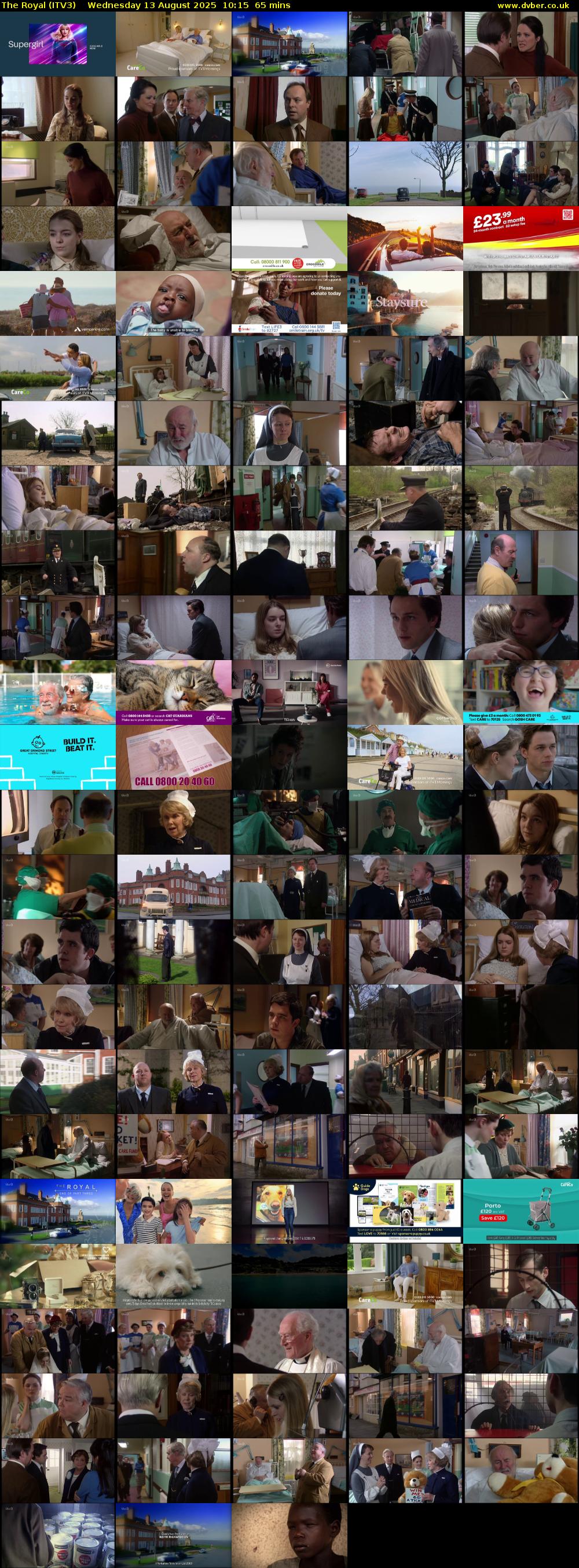 The Royal (ITV3) Wednesday 13 August 2025 10:15 - 11:20