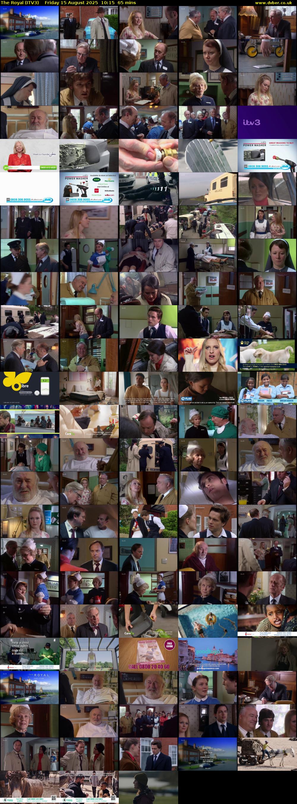 The Royal (ITV3) Friday 15 August 2025 10:15 - 11:20