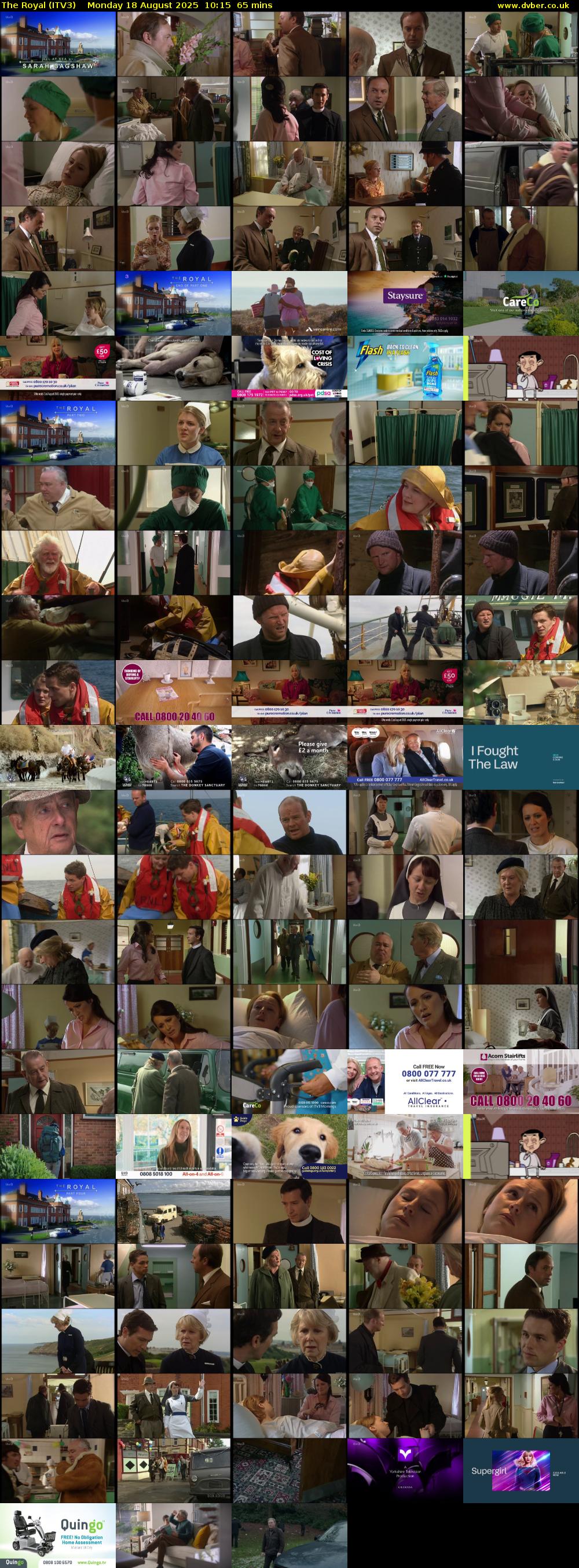 The Royal (ITV3) Monday 18 August 2025 10:15 - 11:20