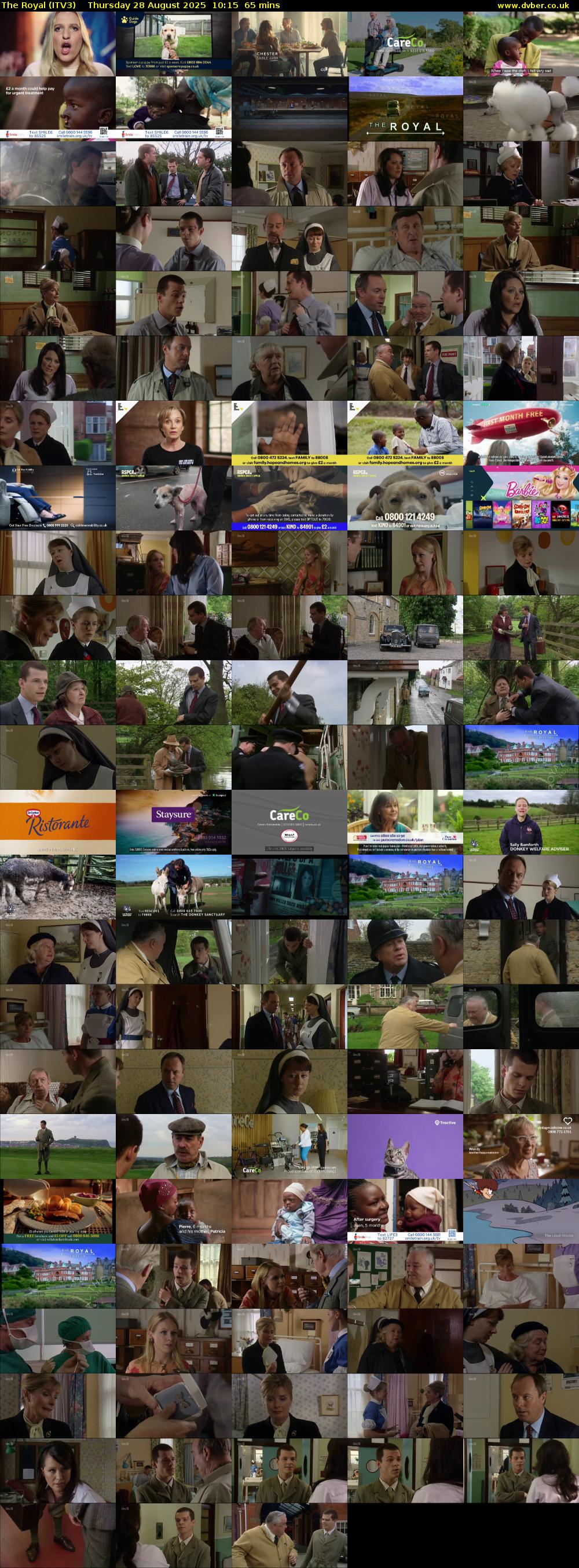 The Royal (ITV3) Thursday 28 August 2025 10:15 - 11:20
