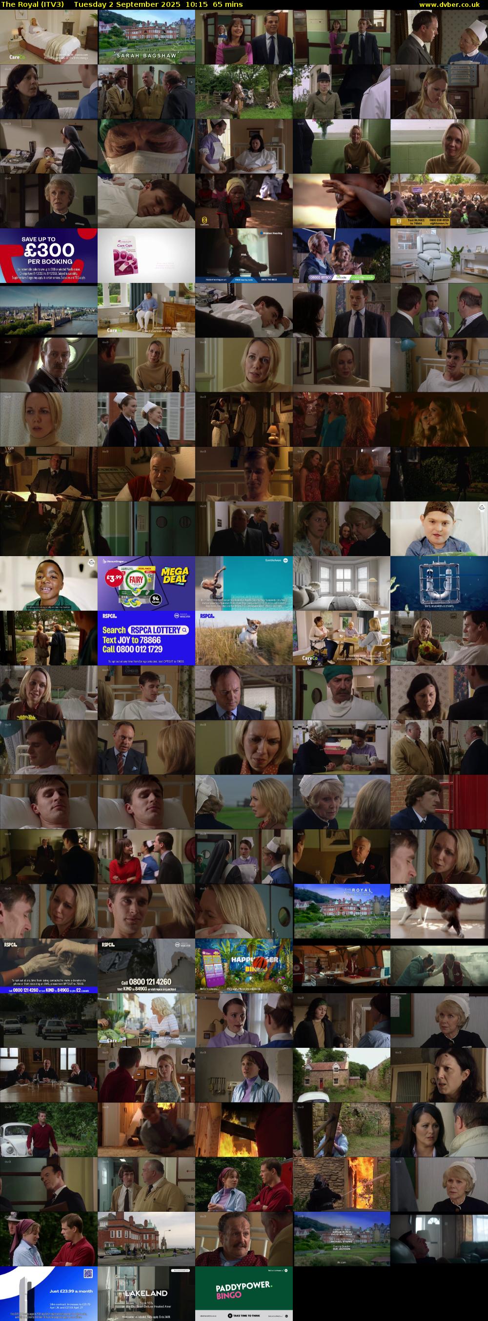 The Royal (ITV3) Tuesday 2 September 2025 10:15 - 11:20
