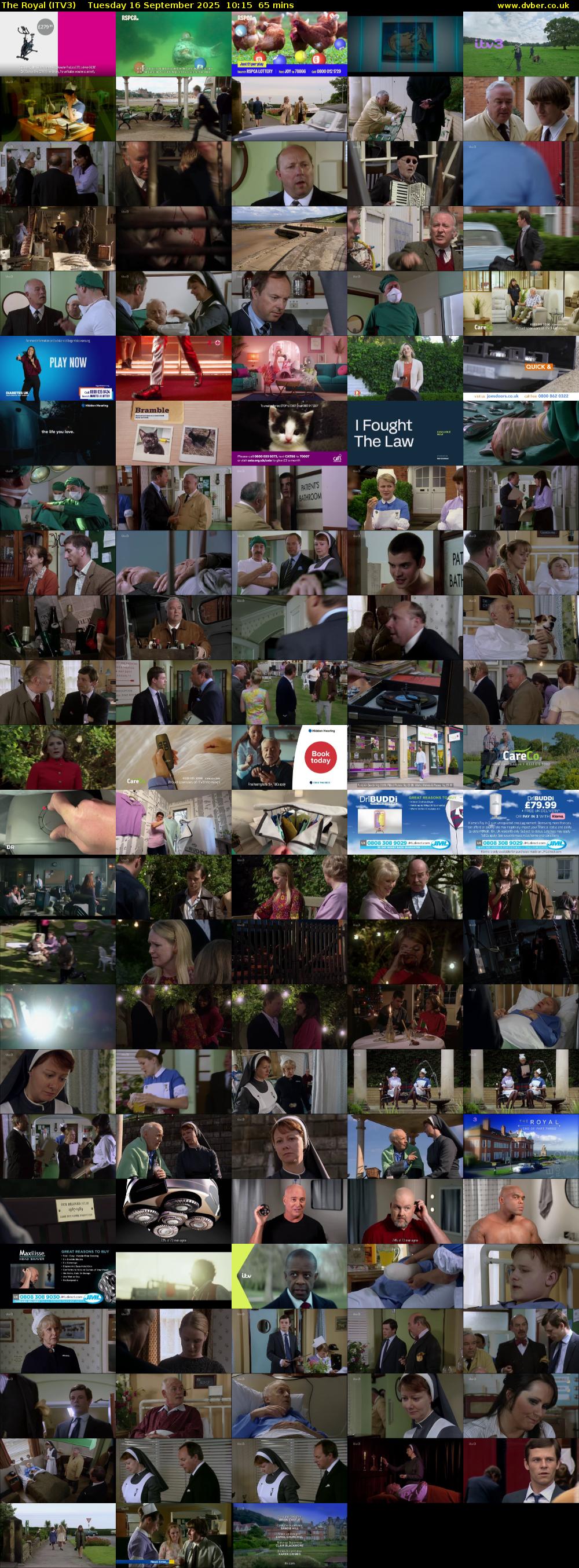 The Royal (ITV3) Tuesday 16 September 2025 10:15 - 11:20