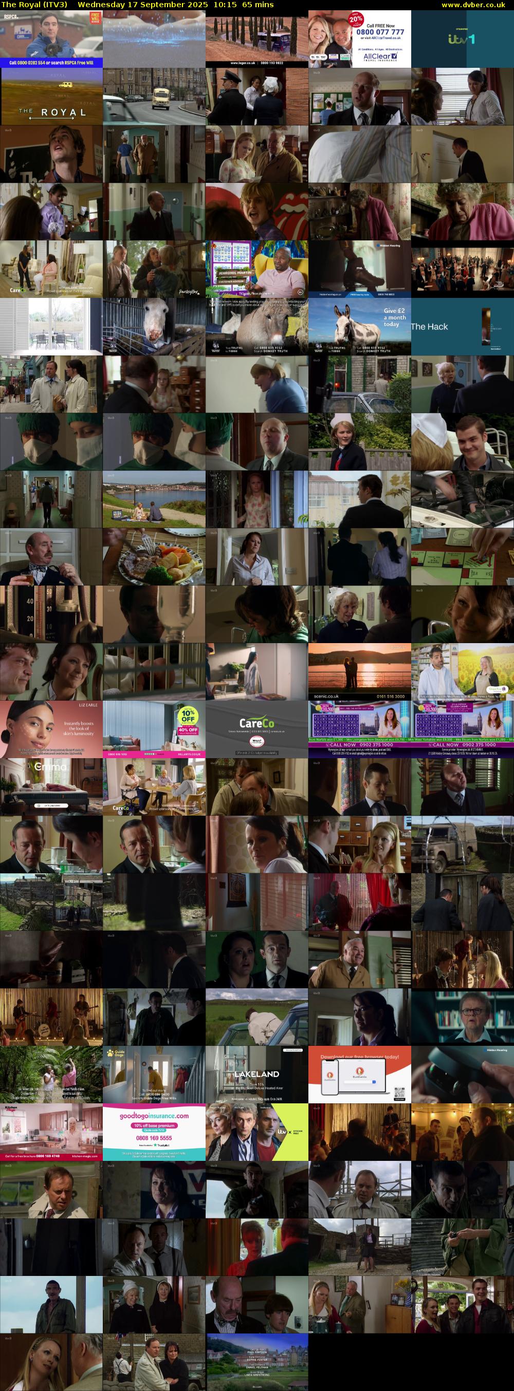The Royal (ITV3) Wednesday 17 September 2025 10:15 - 11:20