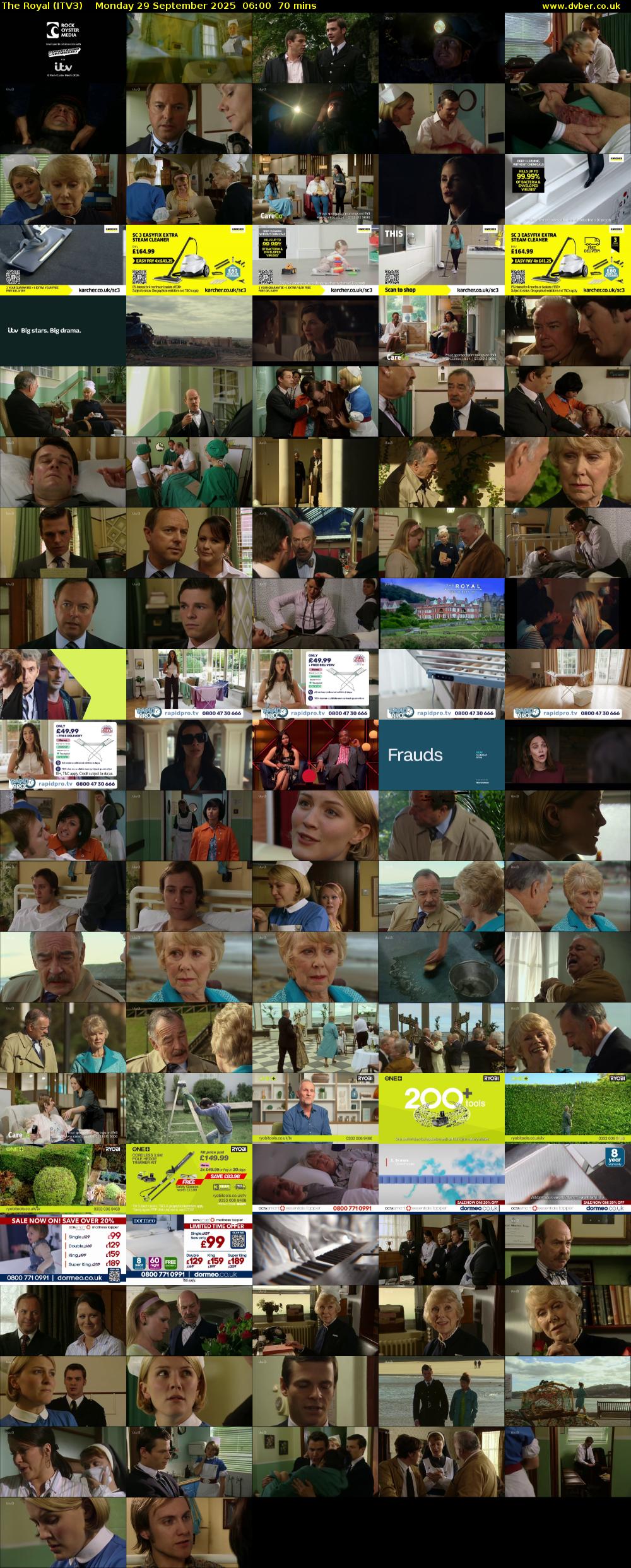 The Royal (ITV3) Monday 29 September 2025 06:00 - 07:10