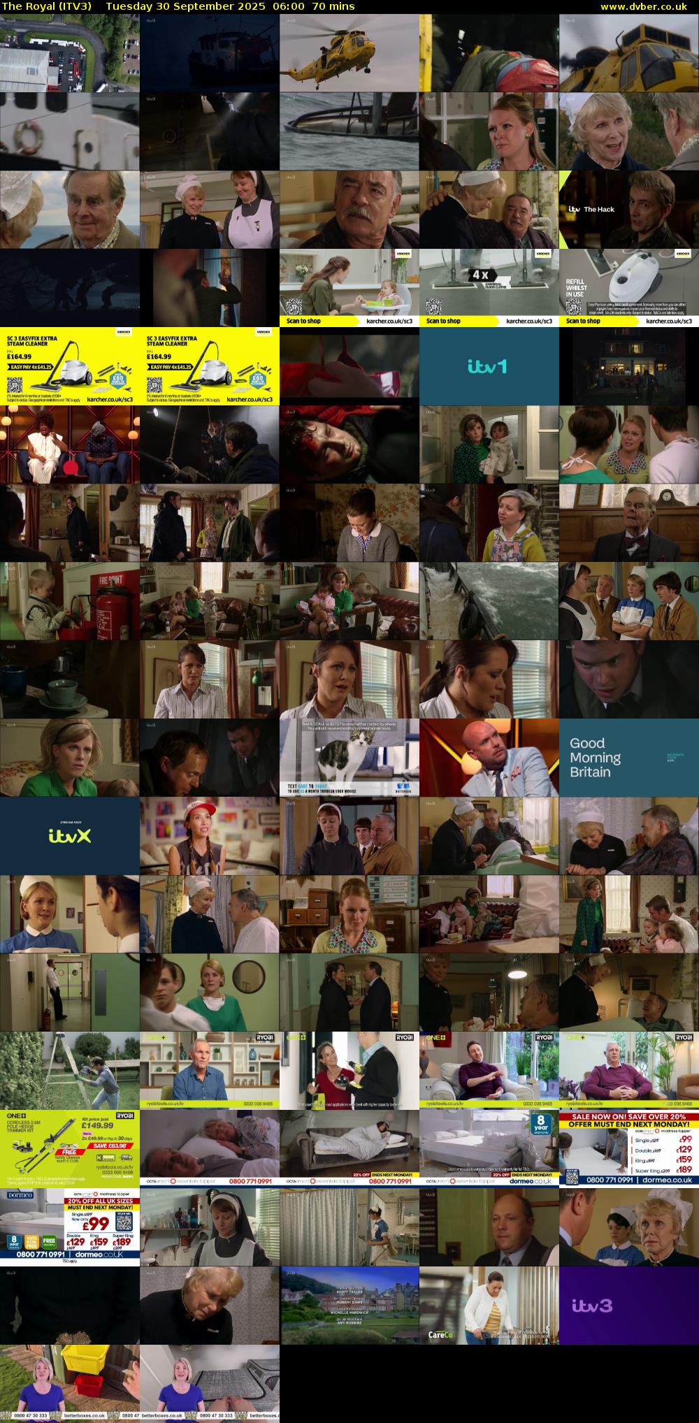 The Royal (ITV3) Tuesday 30 September 2025 06:00 - 07:10