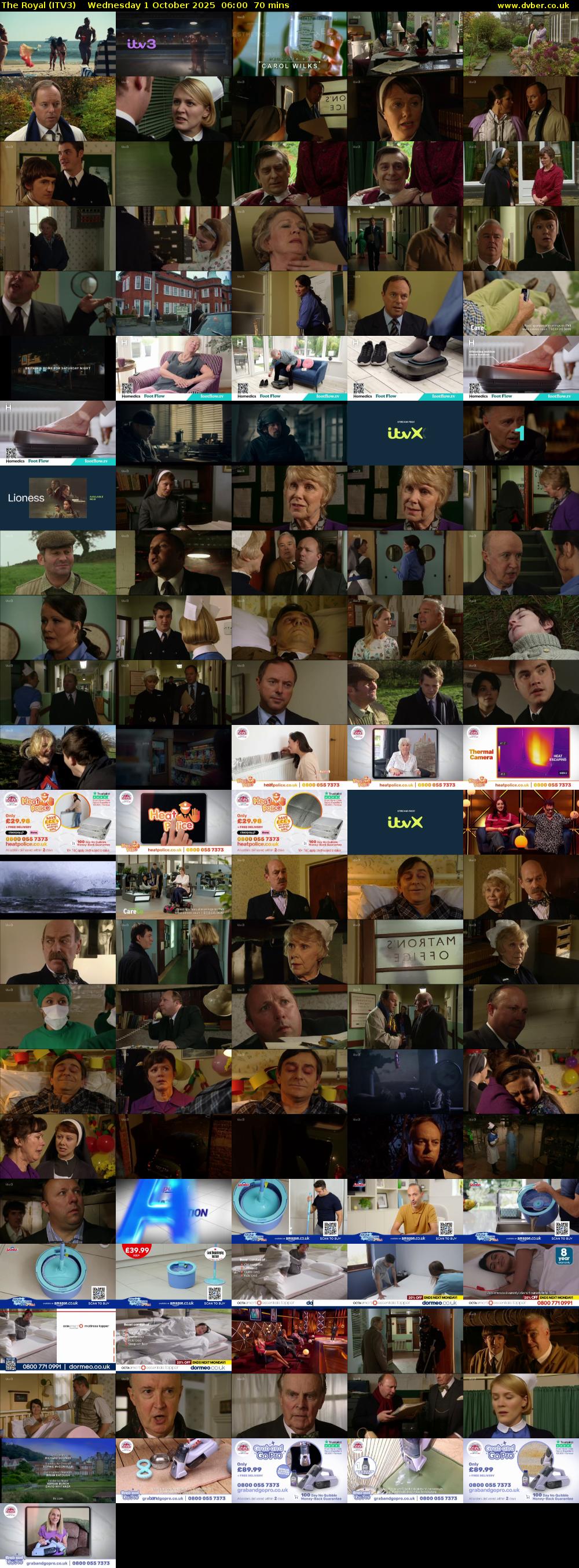 The Royal (ITV3) Wednesday 1 October 2025 06:00 - 07:10
