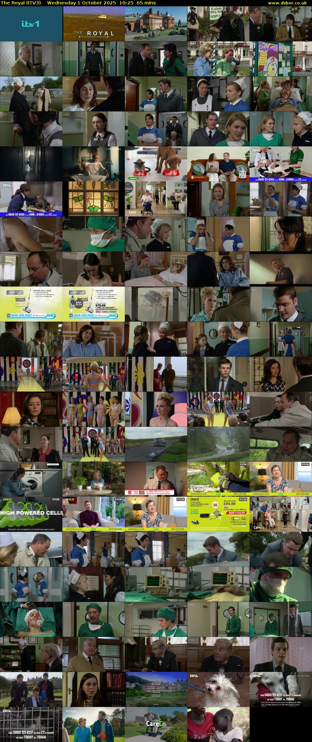 The Royal (ITV3) Wednesday 1 October 2025 10:25 - 11:30