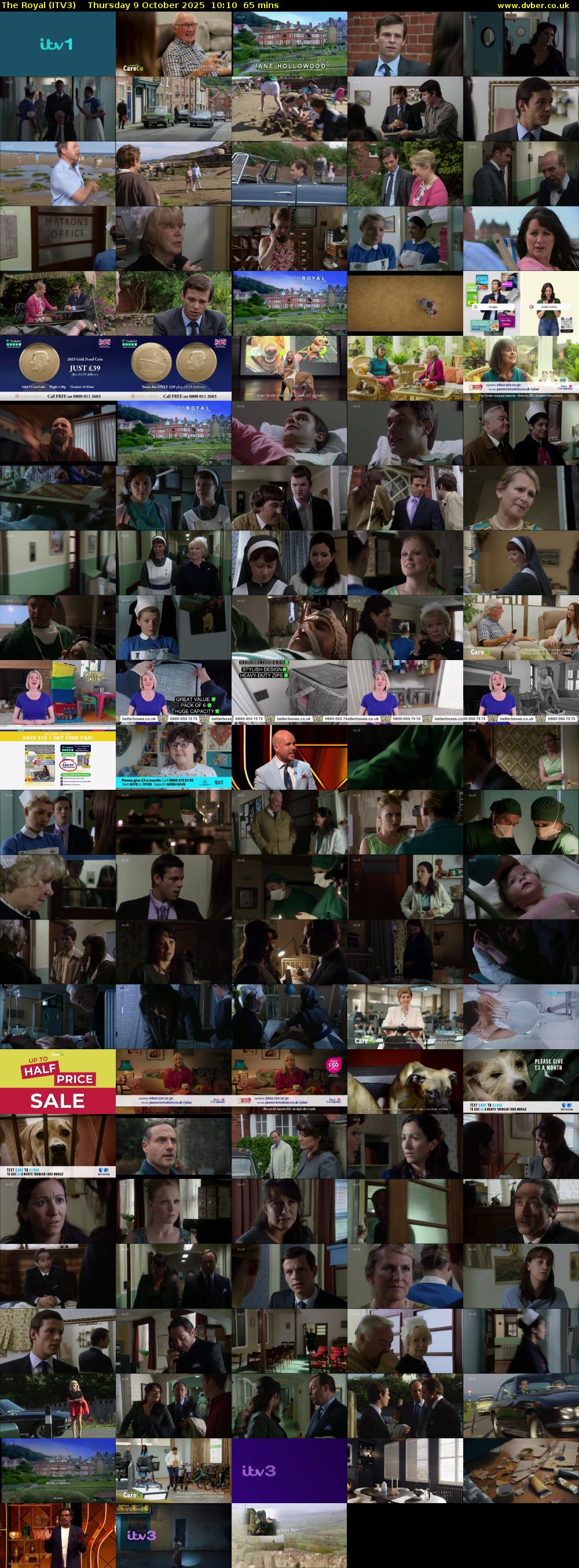 The Royal (ITV3) Thursday 9 October 2025 10:10 - 11:15