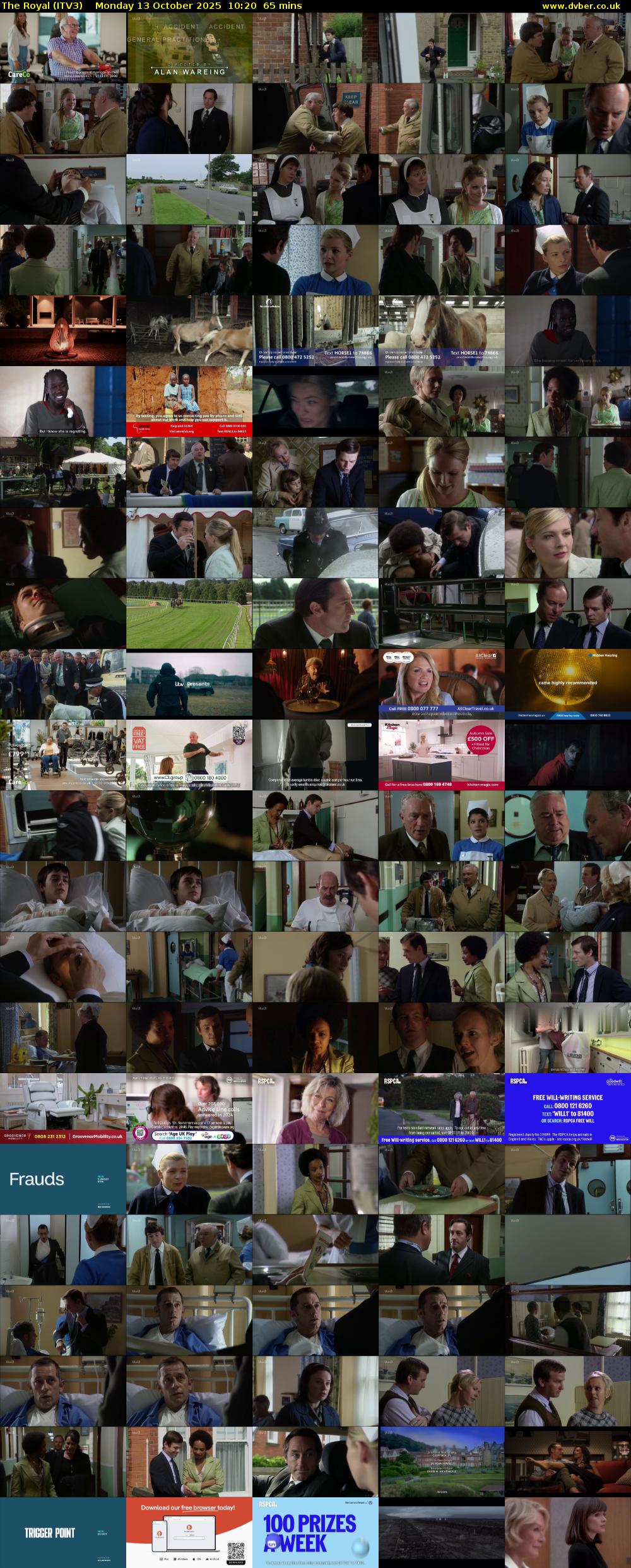 The Royal (ITV3) Monday 13 October 2025 10:20 - 11:25