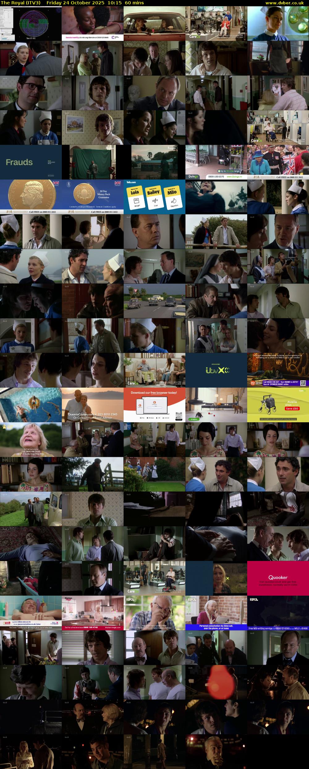 The Royal (ITV3) Friday 24 October 2025 10:15 - 11:15