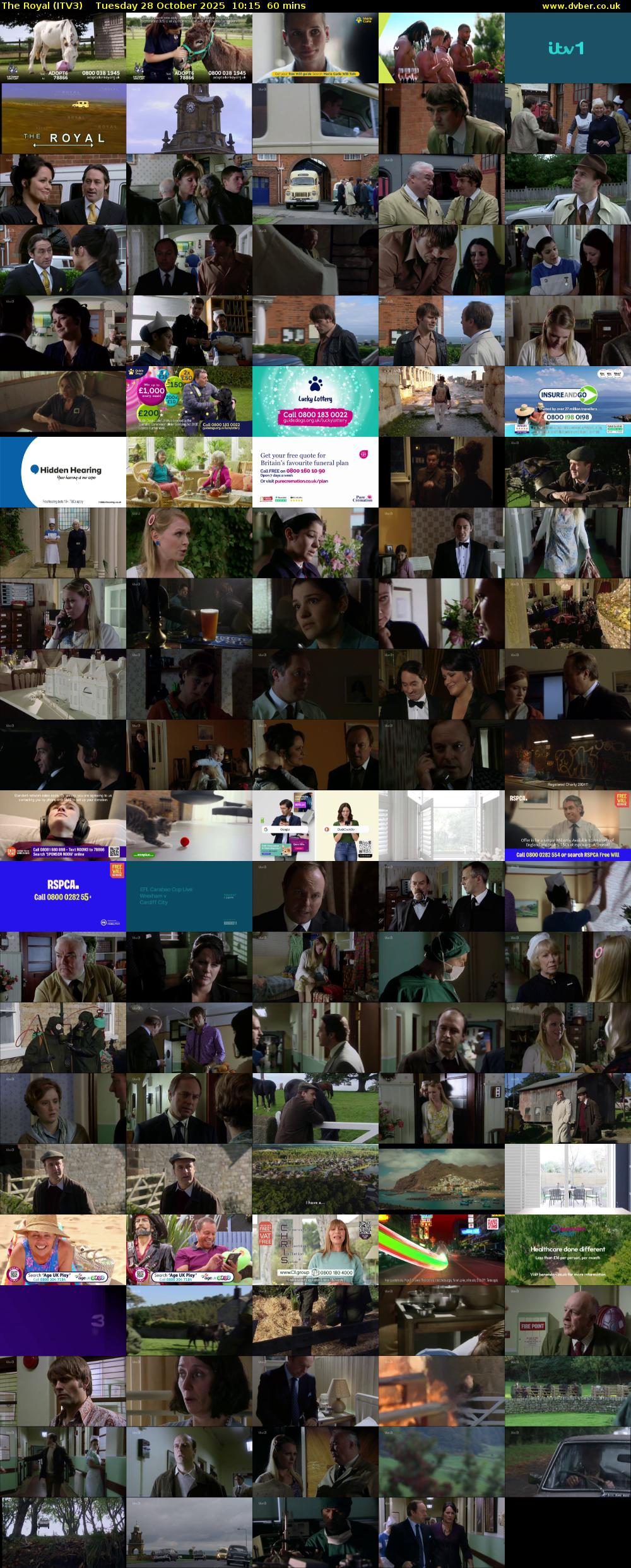 The Royal (ITV3) Tuesday 28 October 2025 10:15 - 11:15