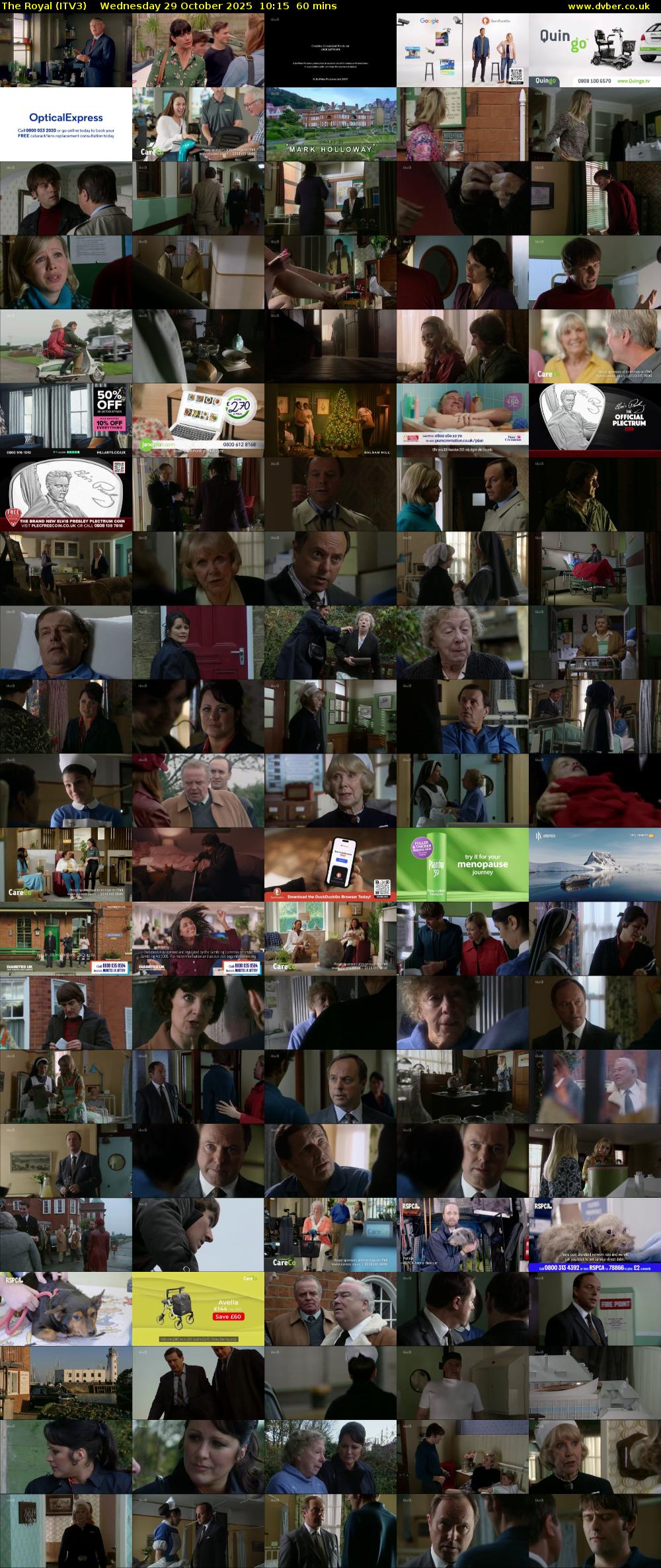 The Royal (ITV3) Wednesday 29 October 2025 10:15 - 11:15