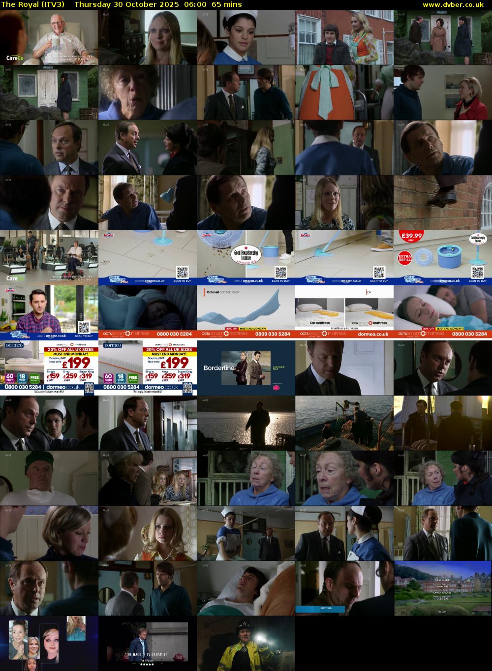 The Royal (ITV3) Thursday 30 October 2025 06:00 - 07:05