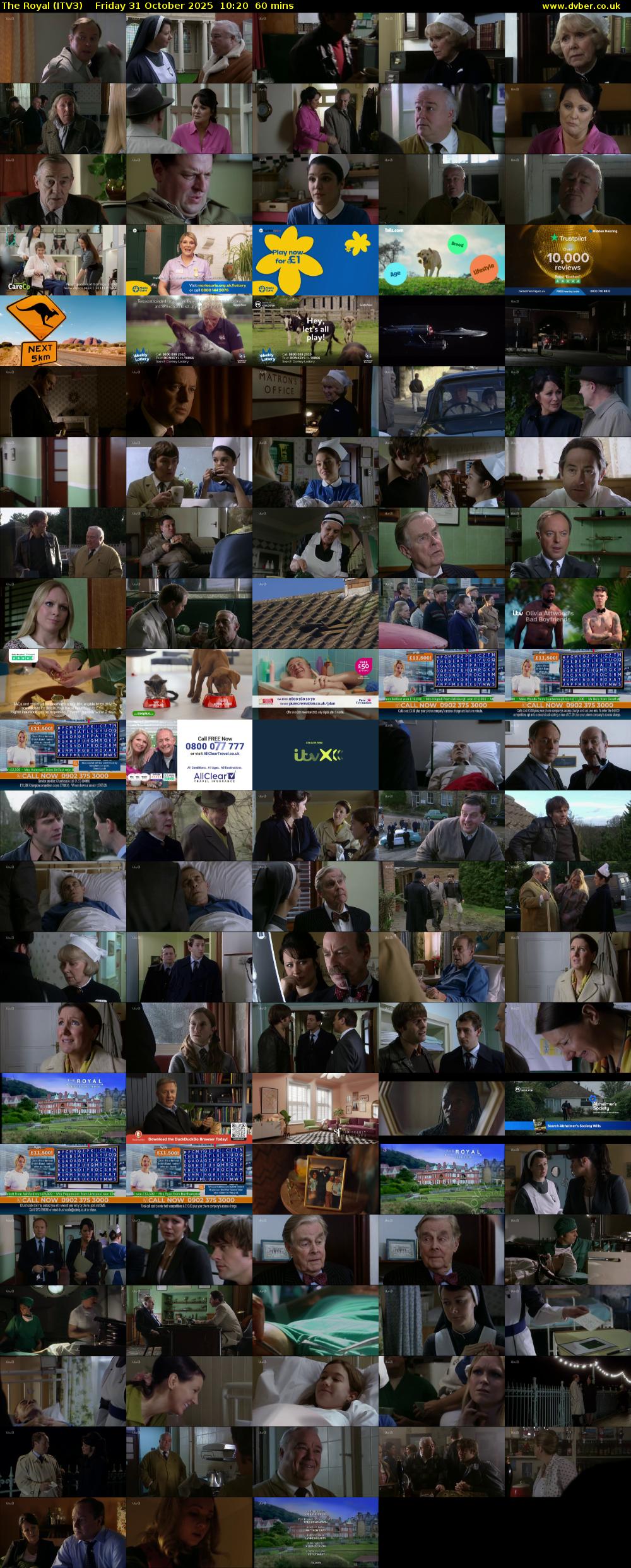 The Royal (ITV3) Friday 31 October 2025 10:20 - 11:20