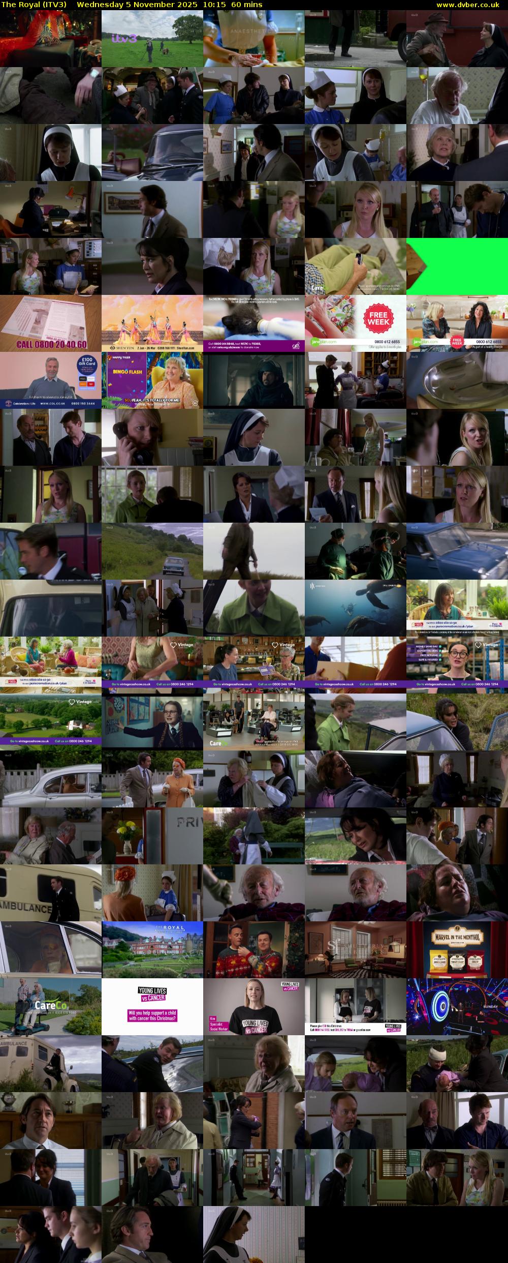 The Royal (ITV3) Wednesday 5 November 2025 10:15 - 11:15