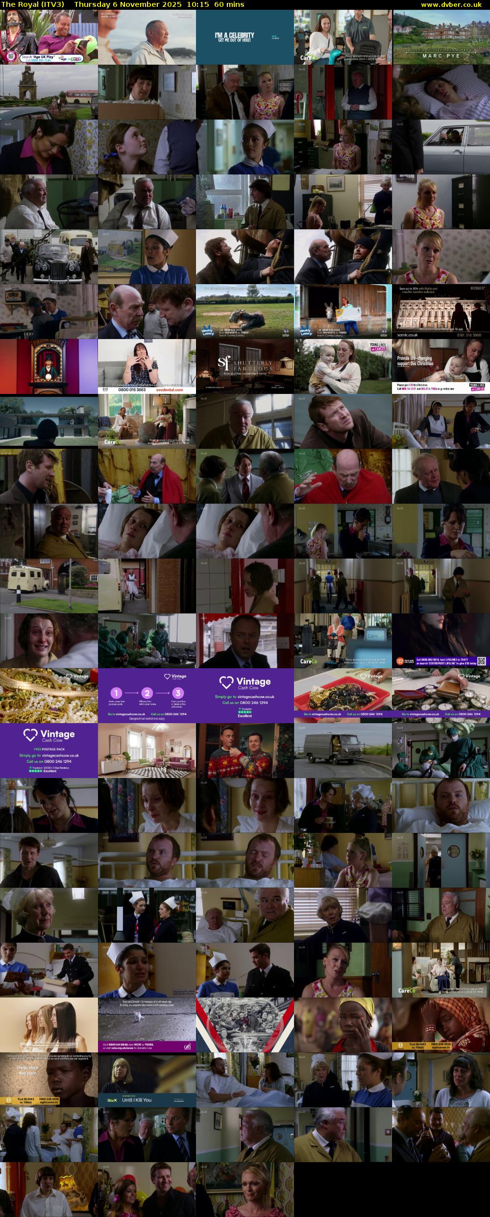 The Royal (ITV3) Thursday 6 November 2025 10:15 - 11:15