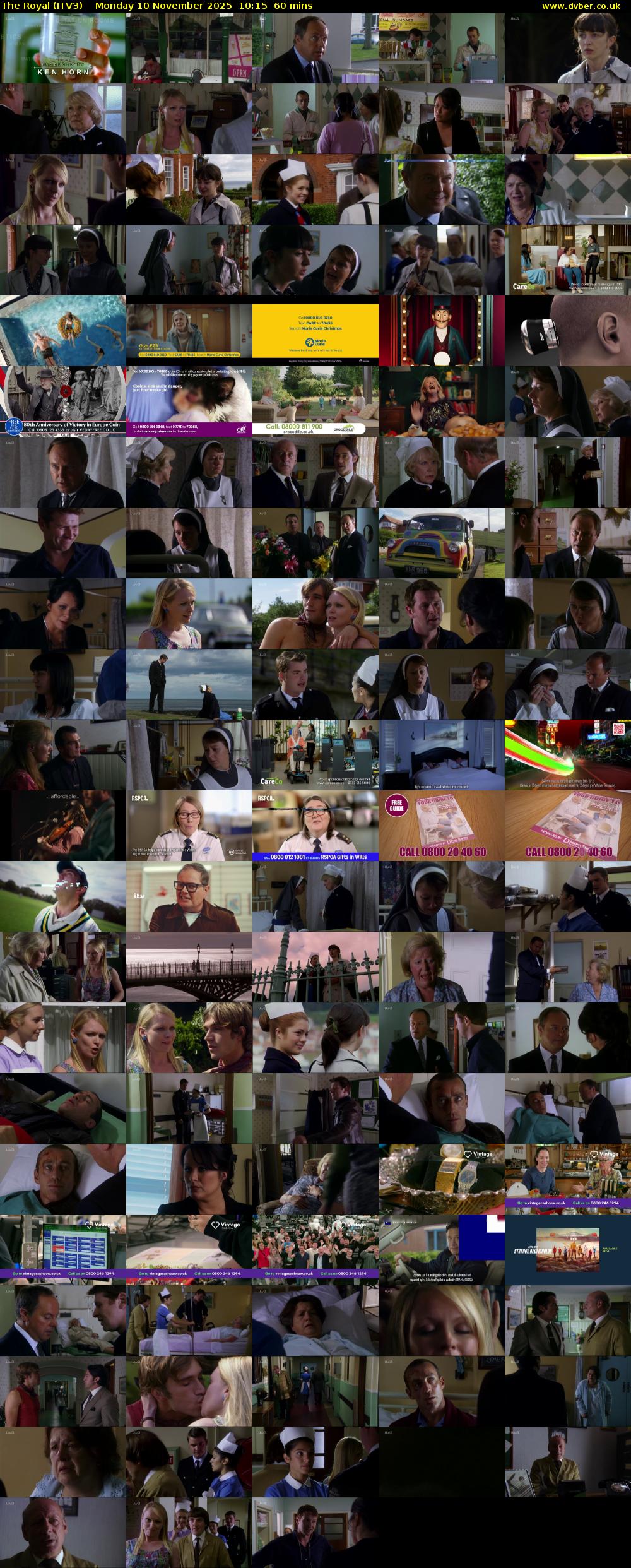 The Royal (ITV3) Monday 10 November 2025 10:15 - 11:15