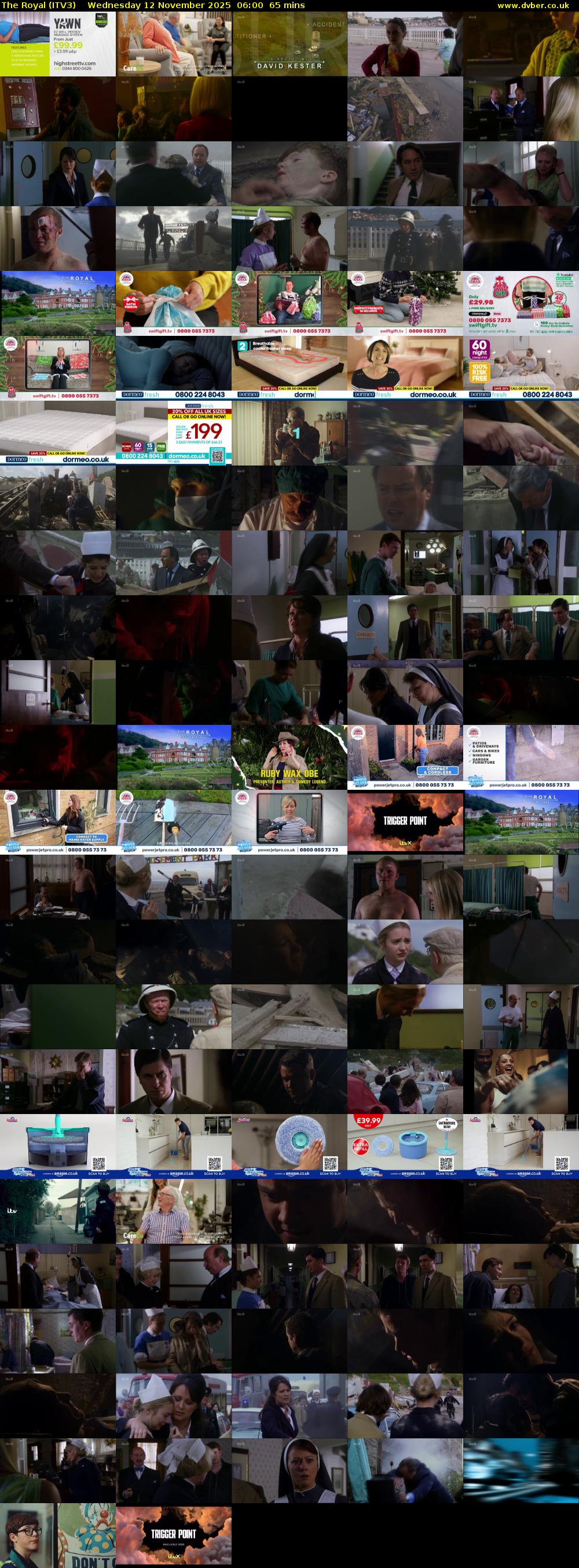 The Royal (ITV3) Wednesday 12 November 2025 06:00 - 07:05