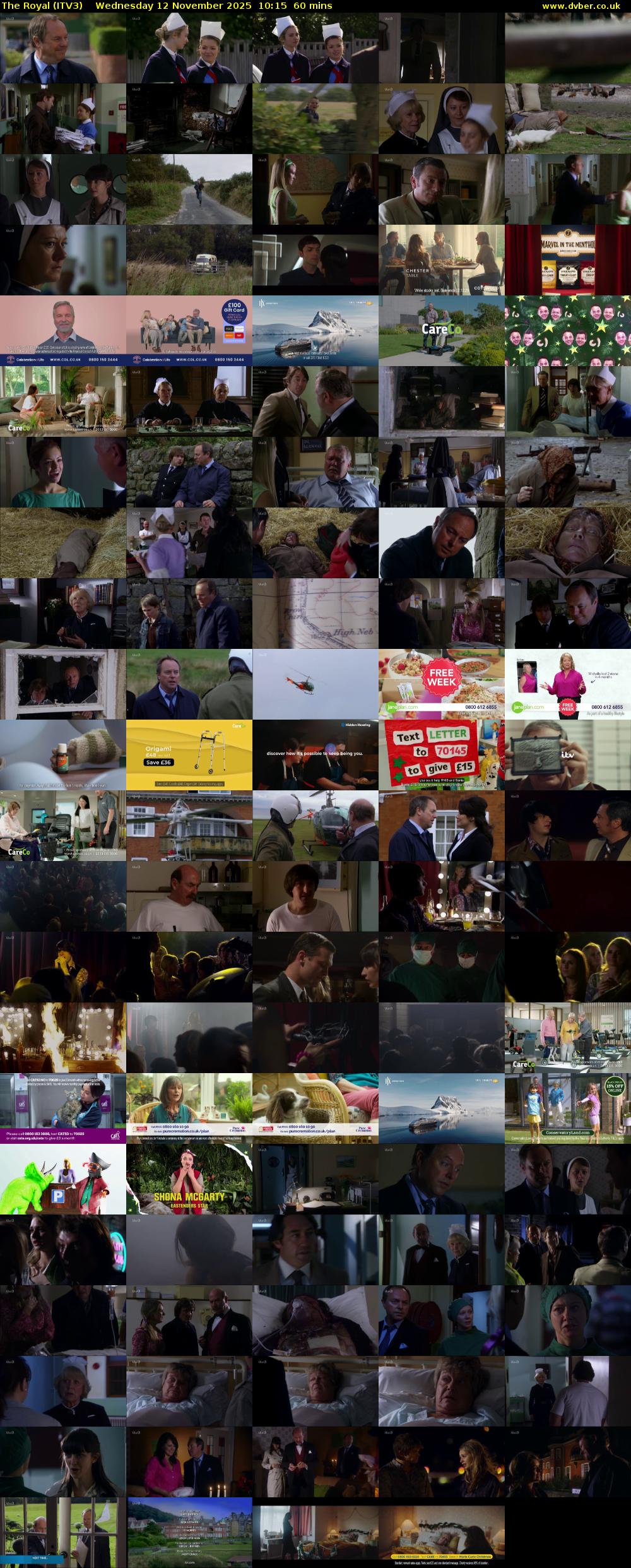 The Royal (ITV3) Wednesday 12 November 2025 10:15 - 11:15