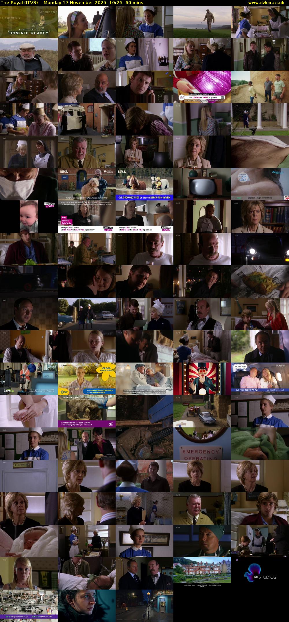 The Royal (ITV3) Monday 17 November 2025 10:25 - 11:25