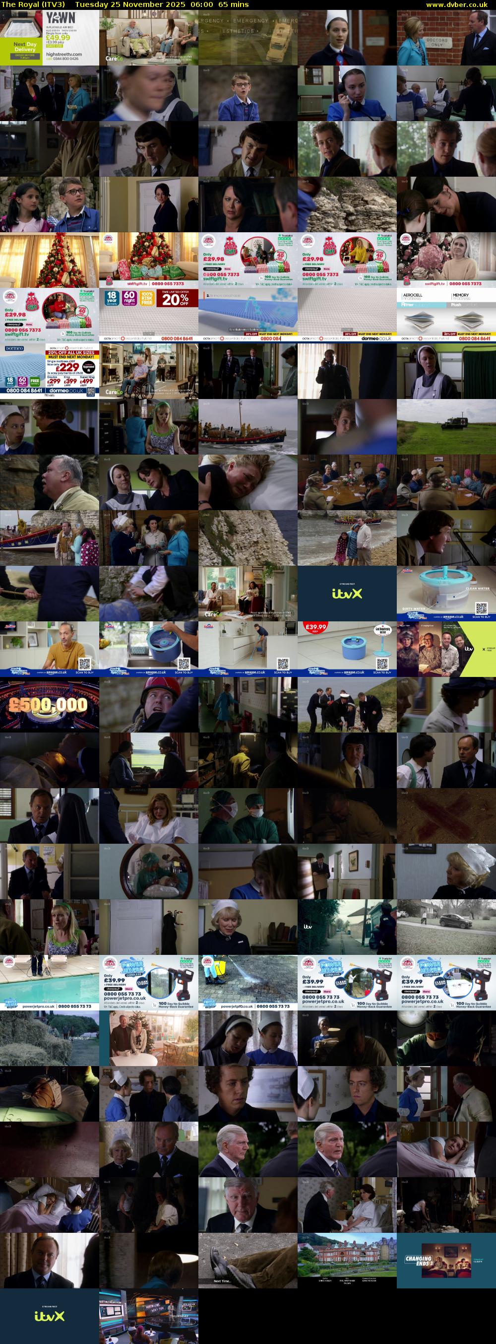 The Royal (ITV3) Tuesday 25 November 2025 06:00 - 07:05