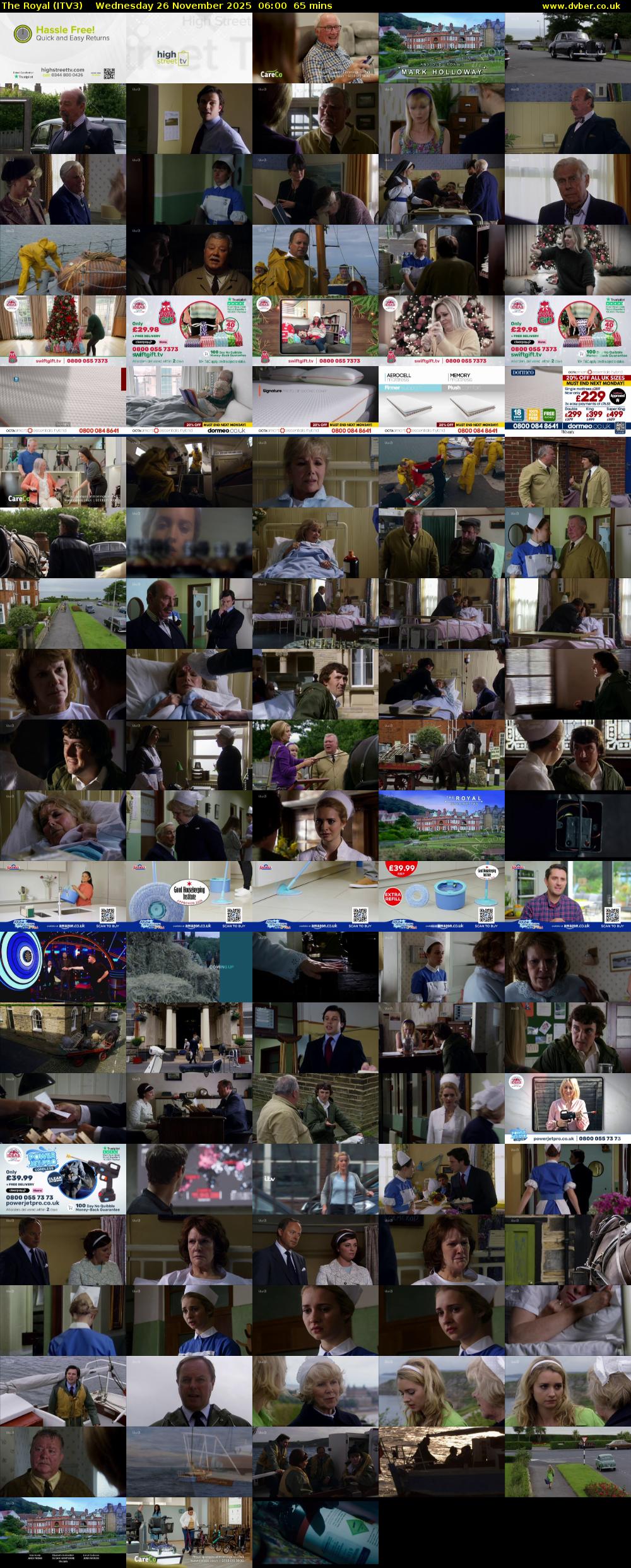 The Royal (ITV3) Wednesday 26 November 2025 06:00 - 07:05