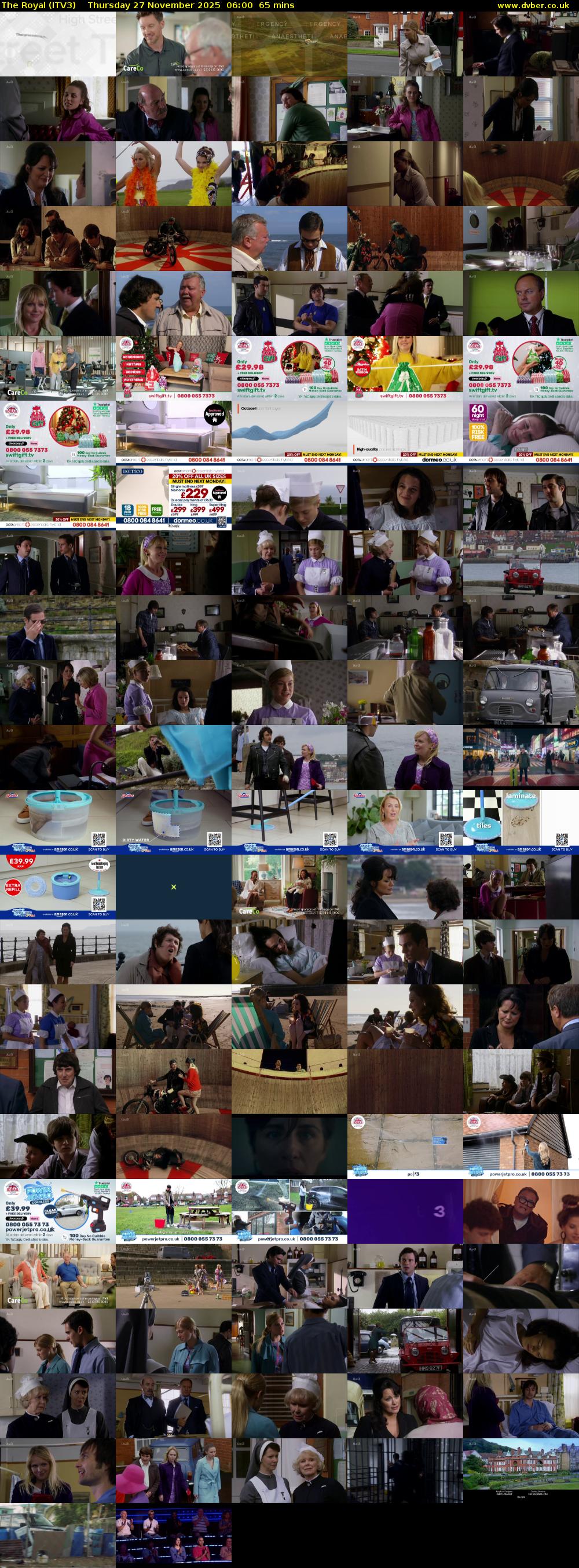 The Royal (ITV3) Thursday 27 November 2025 06:00 - 07:05
