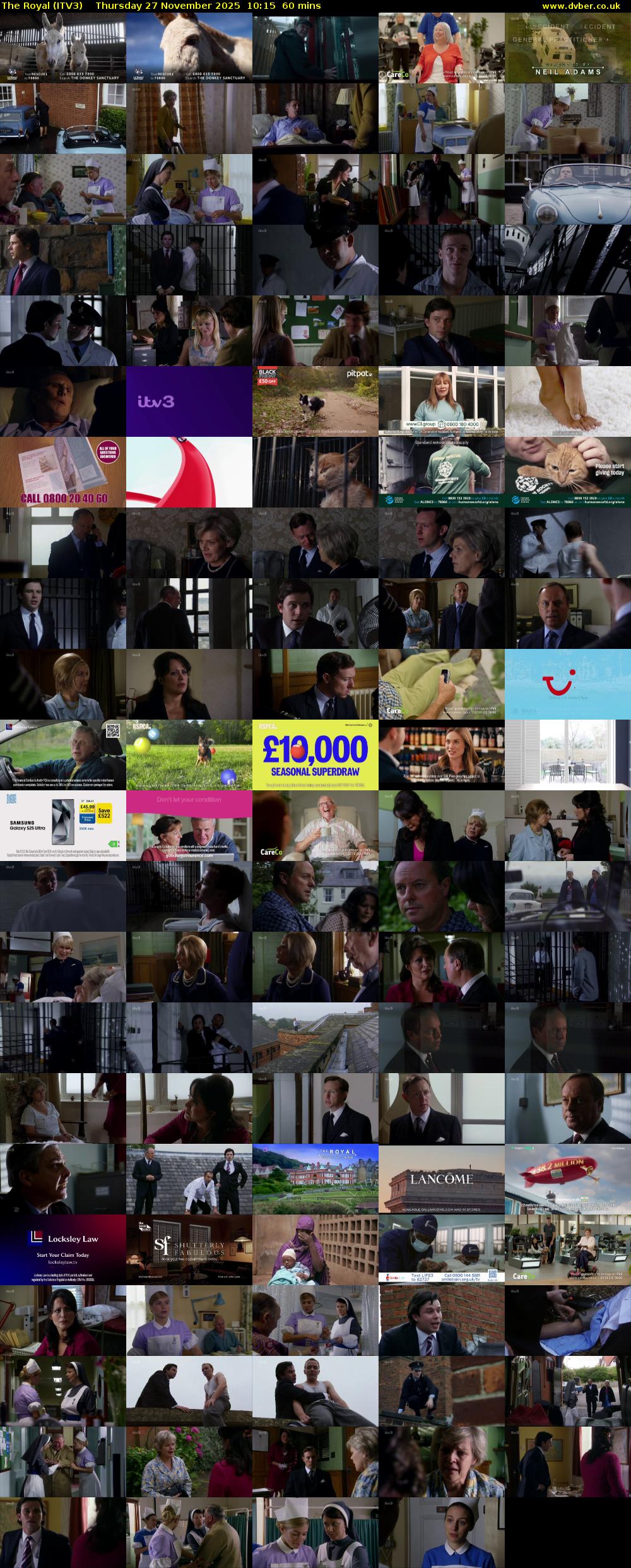 The Royal (ITV3) Thursday 27 November 2025 10:15 - 11:15