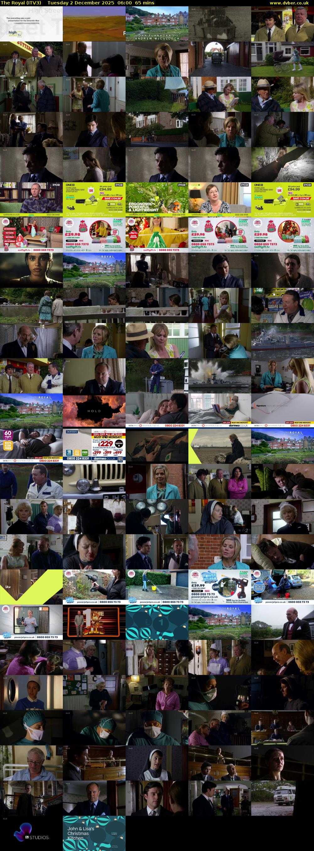 The Royal (ITV3) Tuesday 2 December 2025 06:00 - 07:05