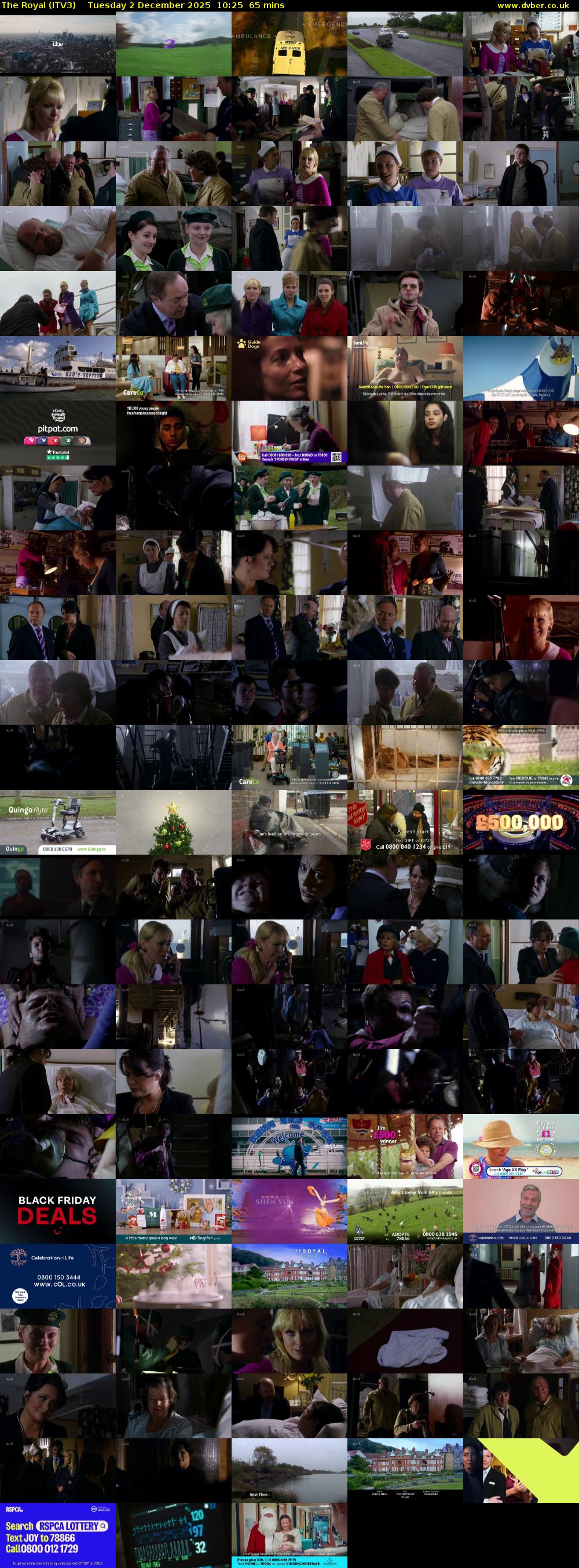 The Royal (ITV3) Tuesday 2 December 2025 10:25 - 11:30