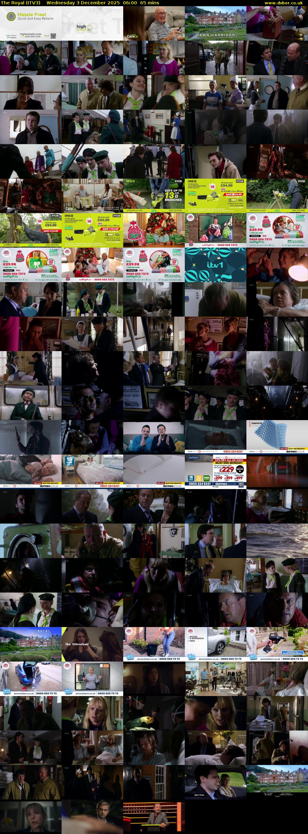 The Royal (ITV3) Wednesday 3 December 2025 06:00 - 07:05