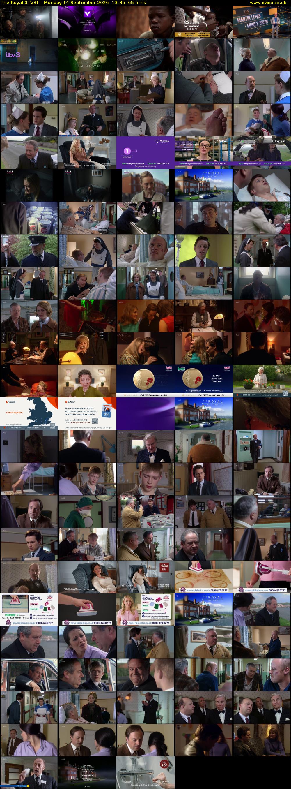 The Royal (ITV3) Monday 14 September 2026 13:35 - 14:40