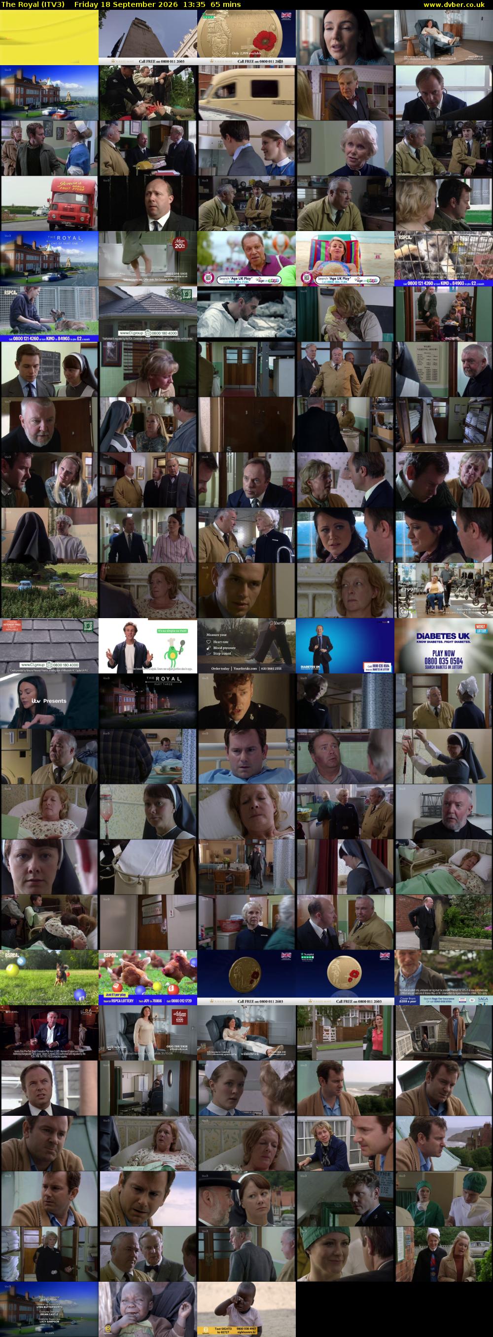 The Royal (ITV3) Friday 18 September 2026 13:35 - 14:40