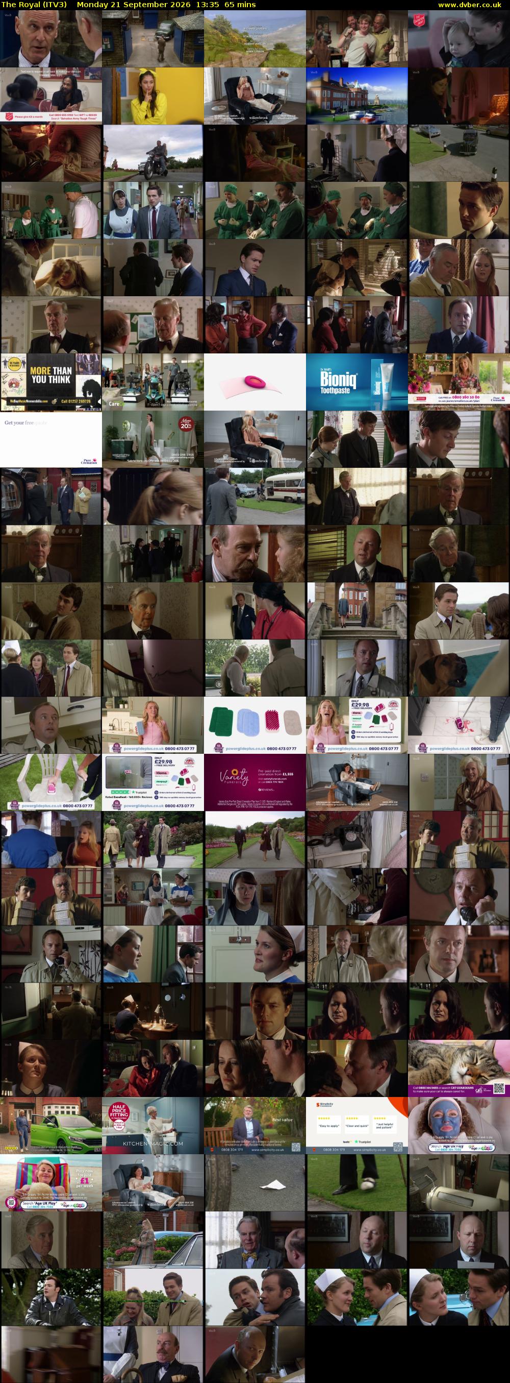 The Royal (ITV3) Monday 21 September 2026 13:35 - 14:40