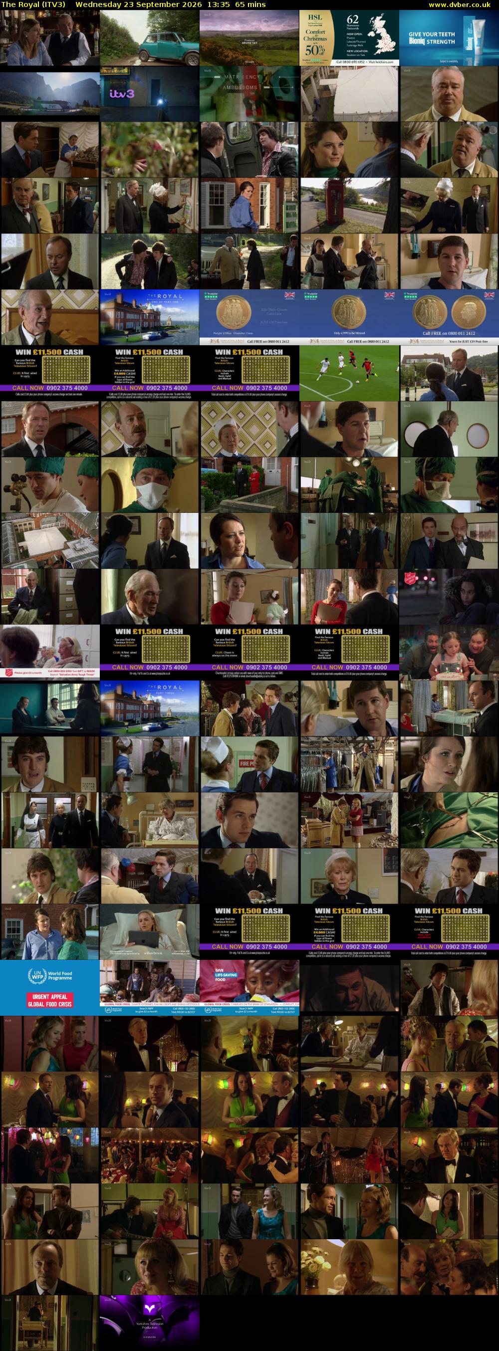 The Royal (ITV3) Wednesday 23 September 2026 13:35 - 14:40