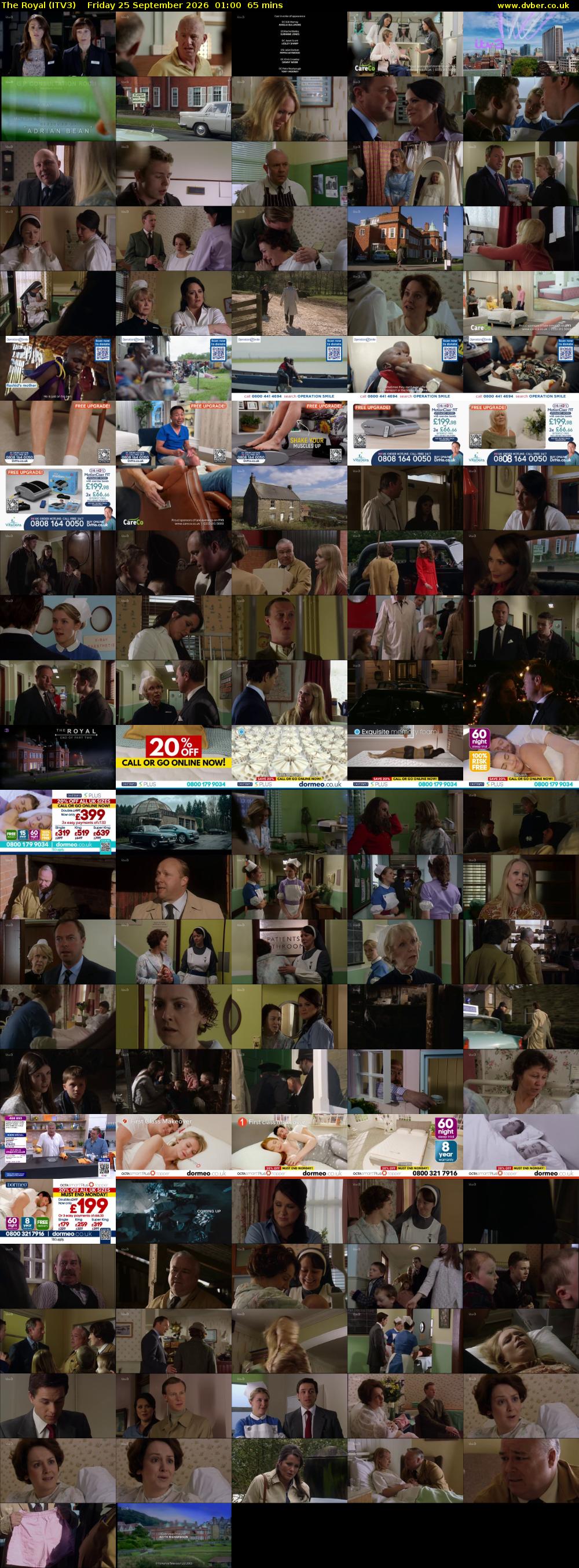 The Royal (ITV3) Friday 25 September 2026 01:00 - 02:05