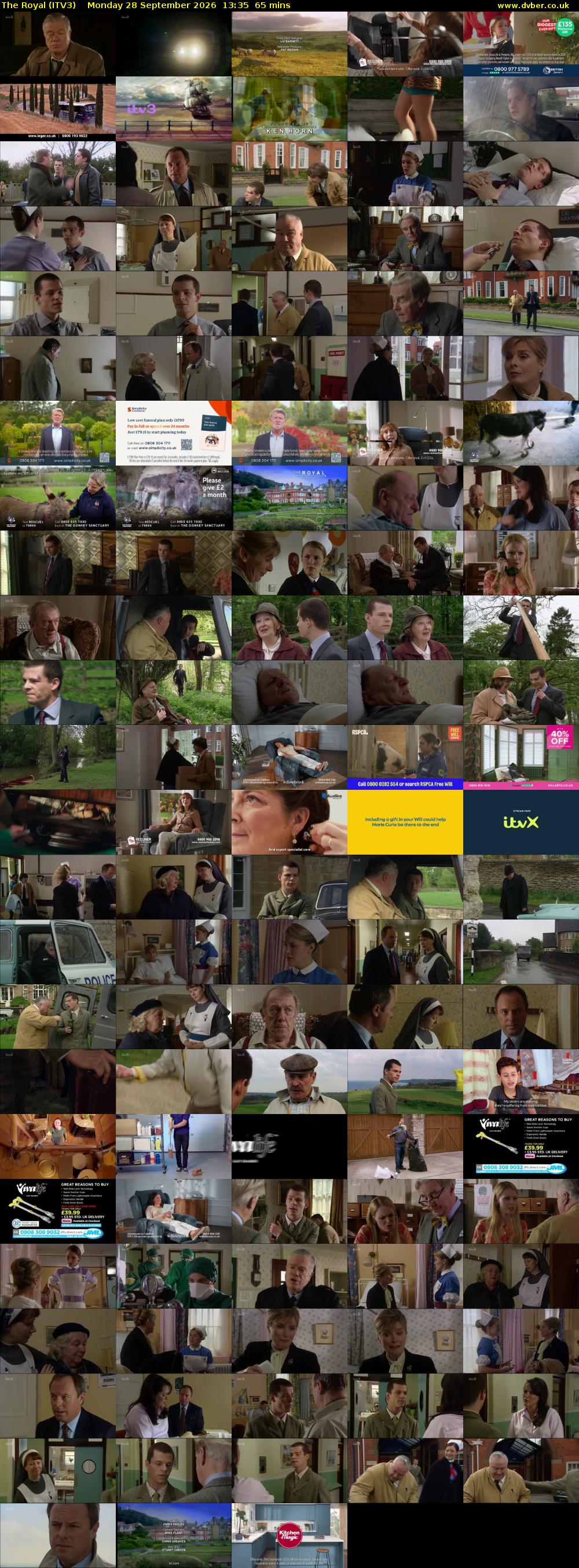 The Royal (ITV3) Monday 28 September 2026 13:35 - 14:40