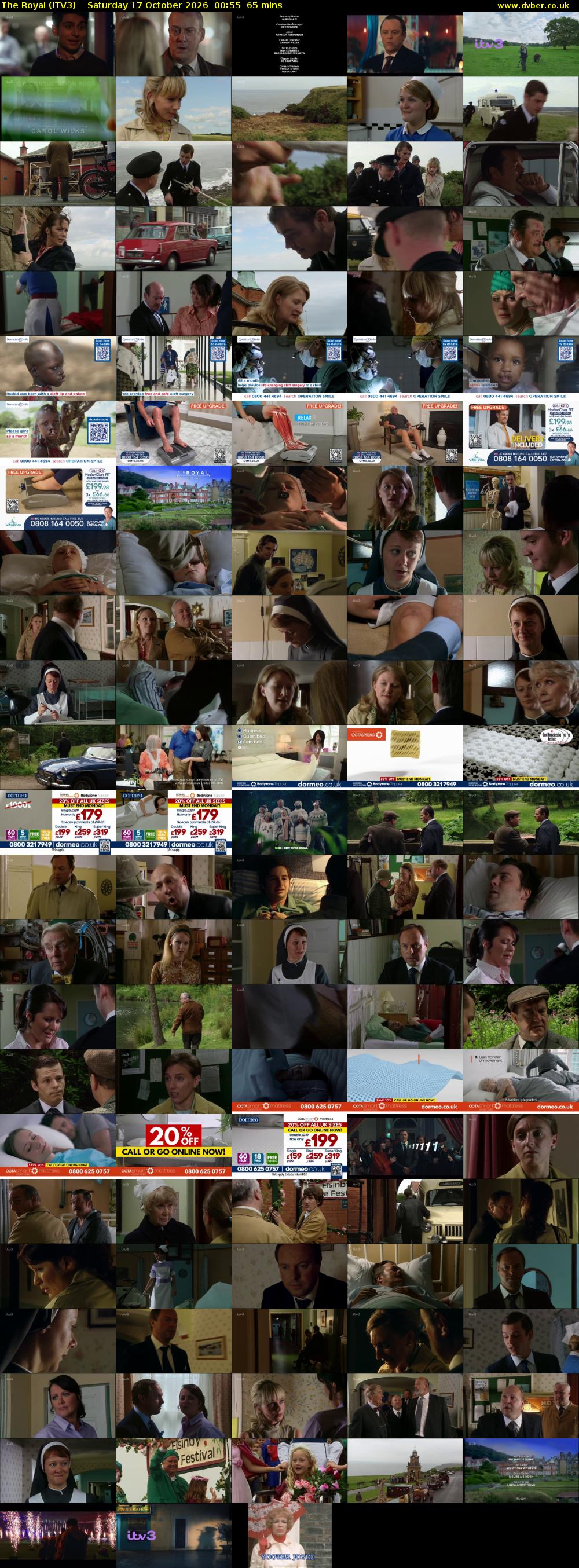 The Royal (ITV3) Saturday 17 October 2026 00:55 - 02:00