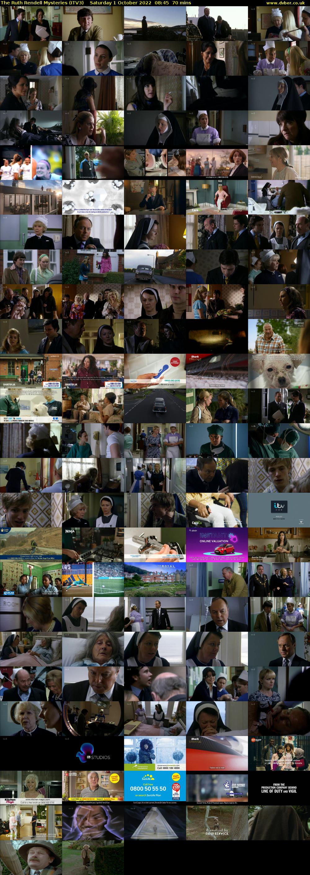 The Ruth Rendell Mysteries (ITV3) Saturday 1 October 2022 08:45 - 09:55