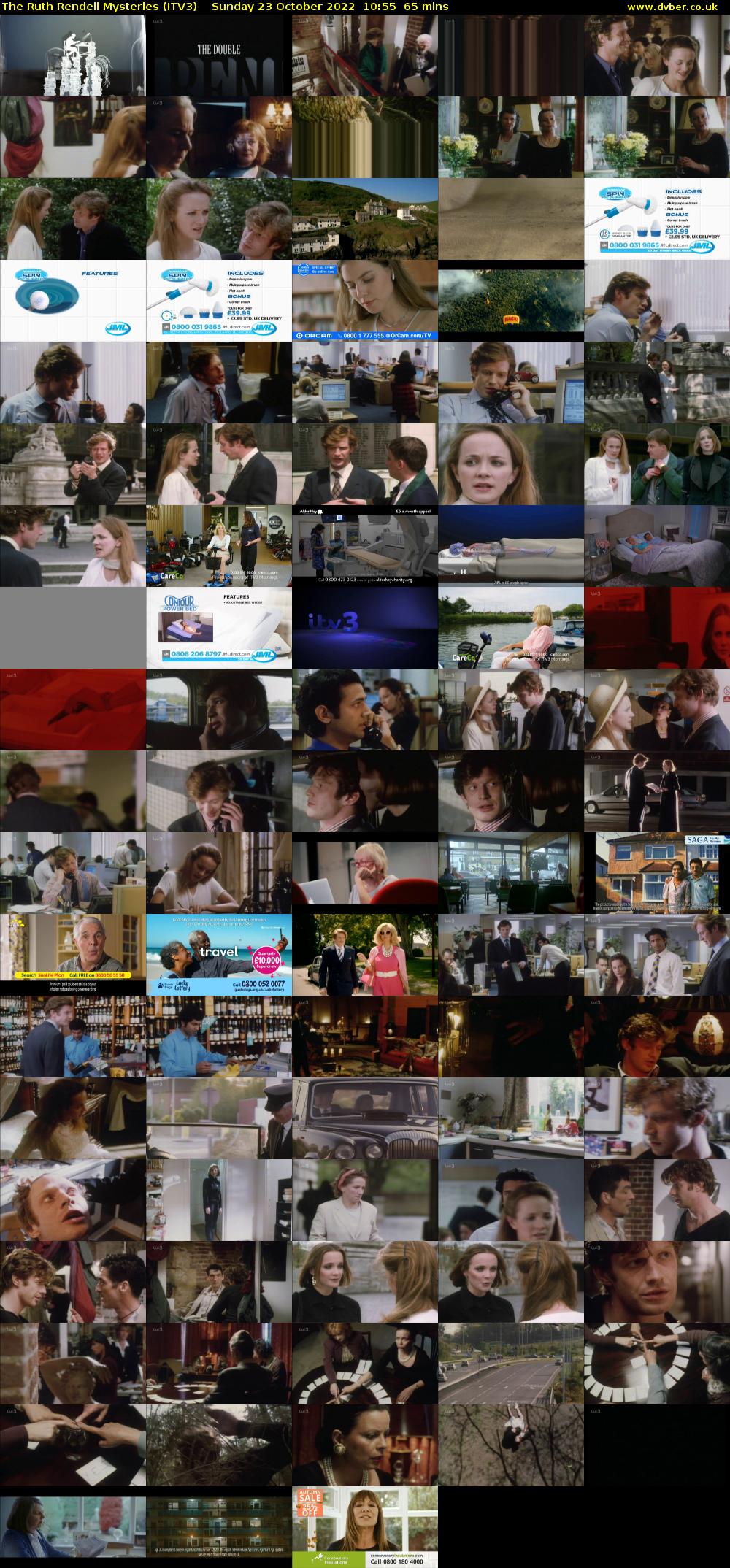 The Ruth Rendell Mysteries (ITV3) Sunday 23 October 2022 10:55 - 12:00