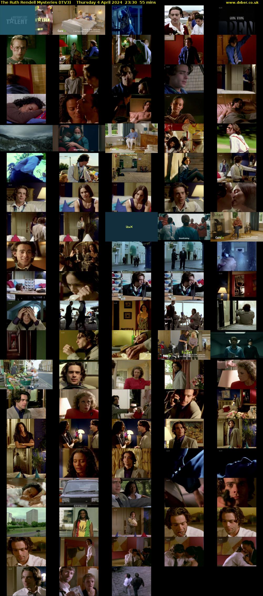 The Ruth Rendell Mysteries (ITV3) Thursday 4 April 2024 23:30 - 00:25